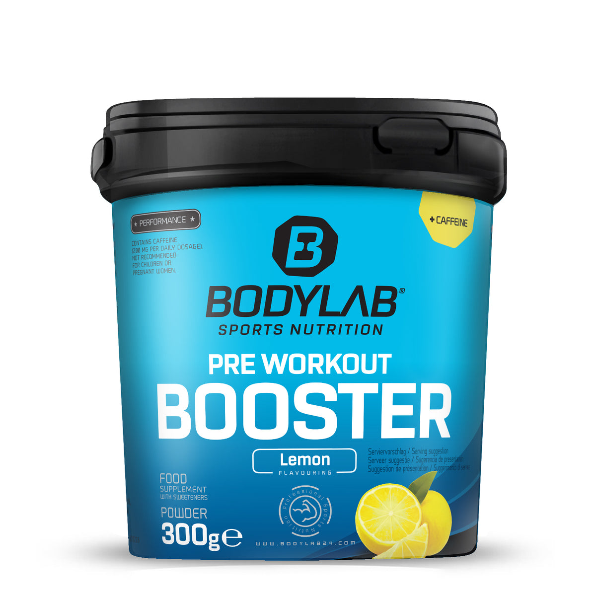 Pre Workout Booster (300g) - Zitrone
