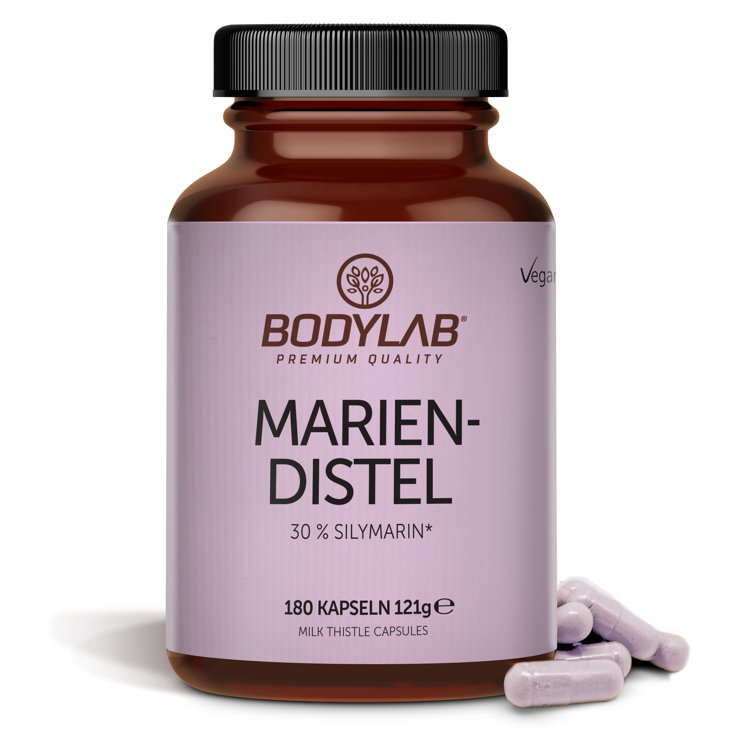 Mariendistel (30 % Silymarin) (180 Kapseln)