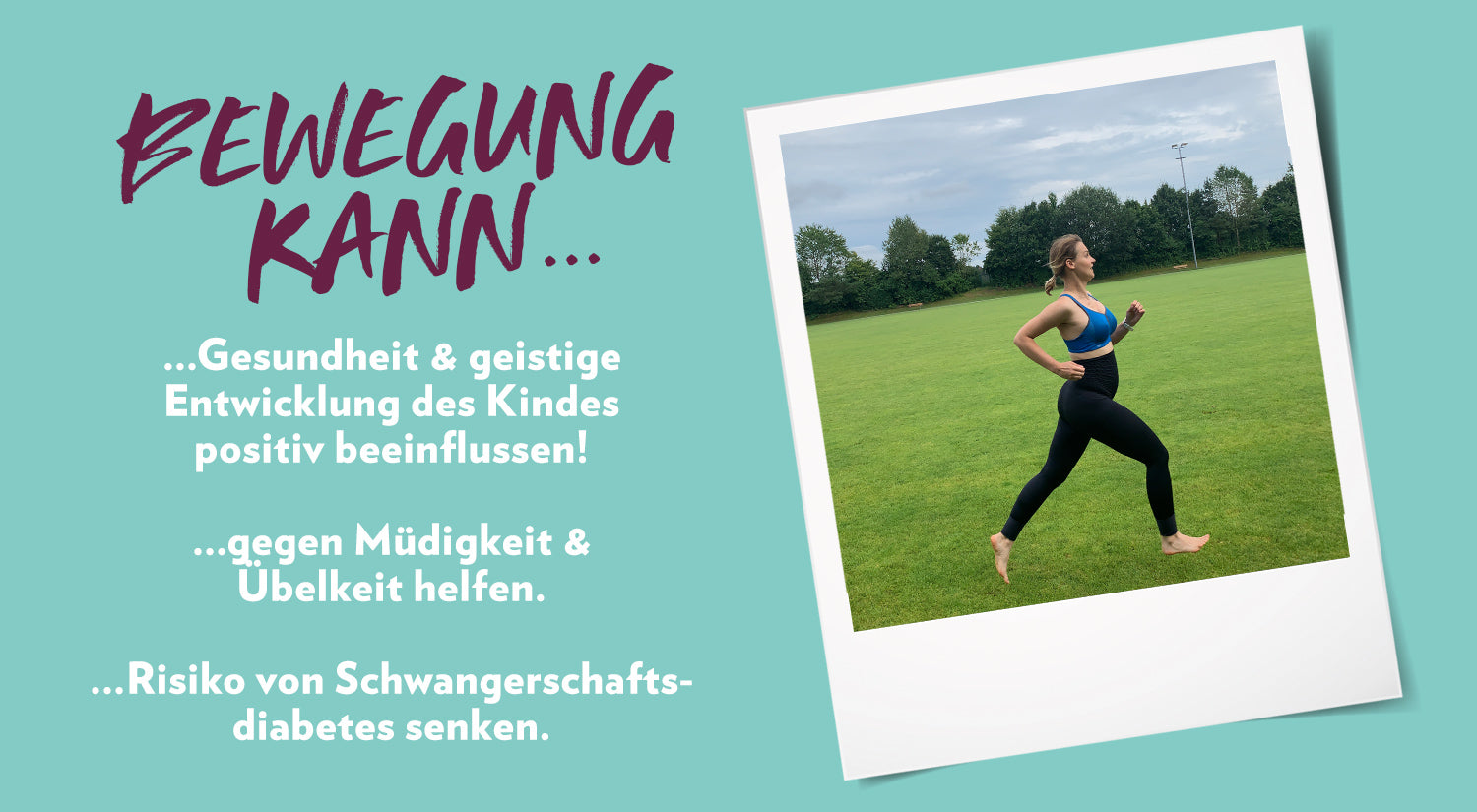 Vorteile von Bewegung in der Schwangerschaft