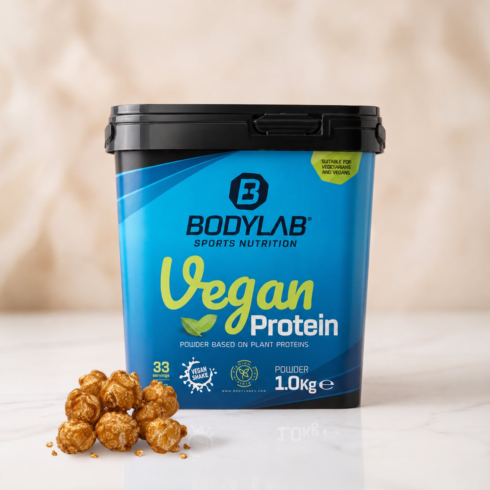 Vegan Protein (1000g) Popcorn