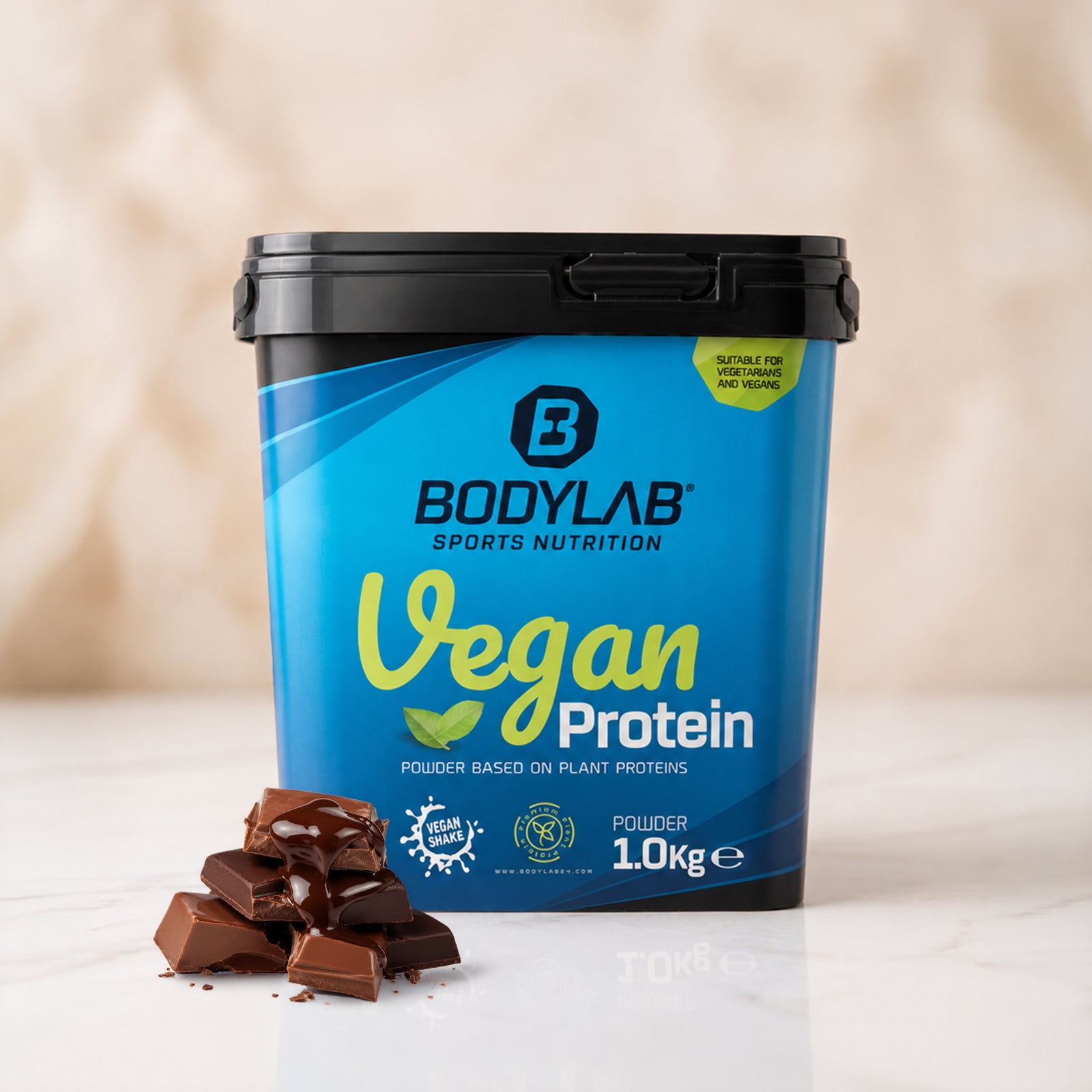 Vegan Protein (1000g) Double Chocolate