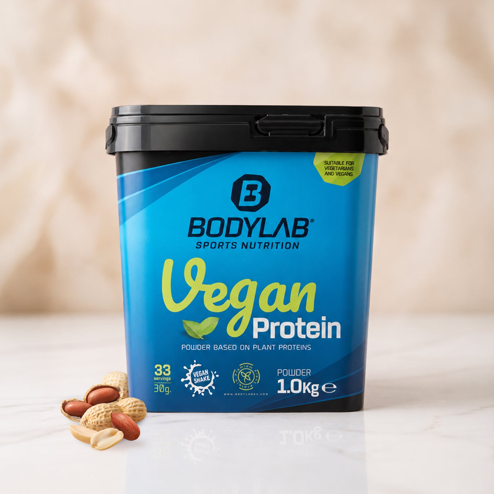 Vegan Protein (1000g) Erdnuss