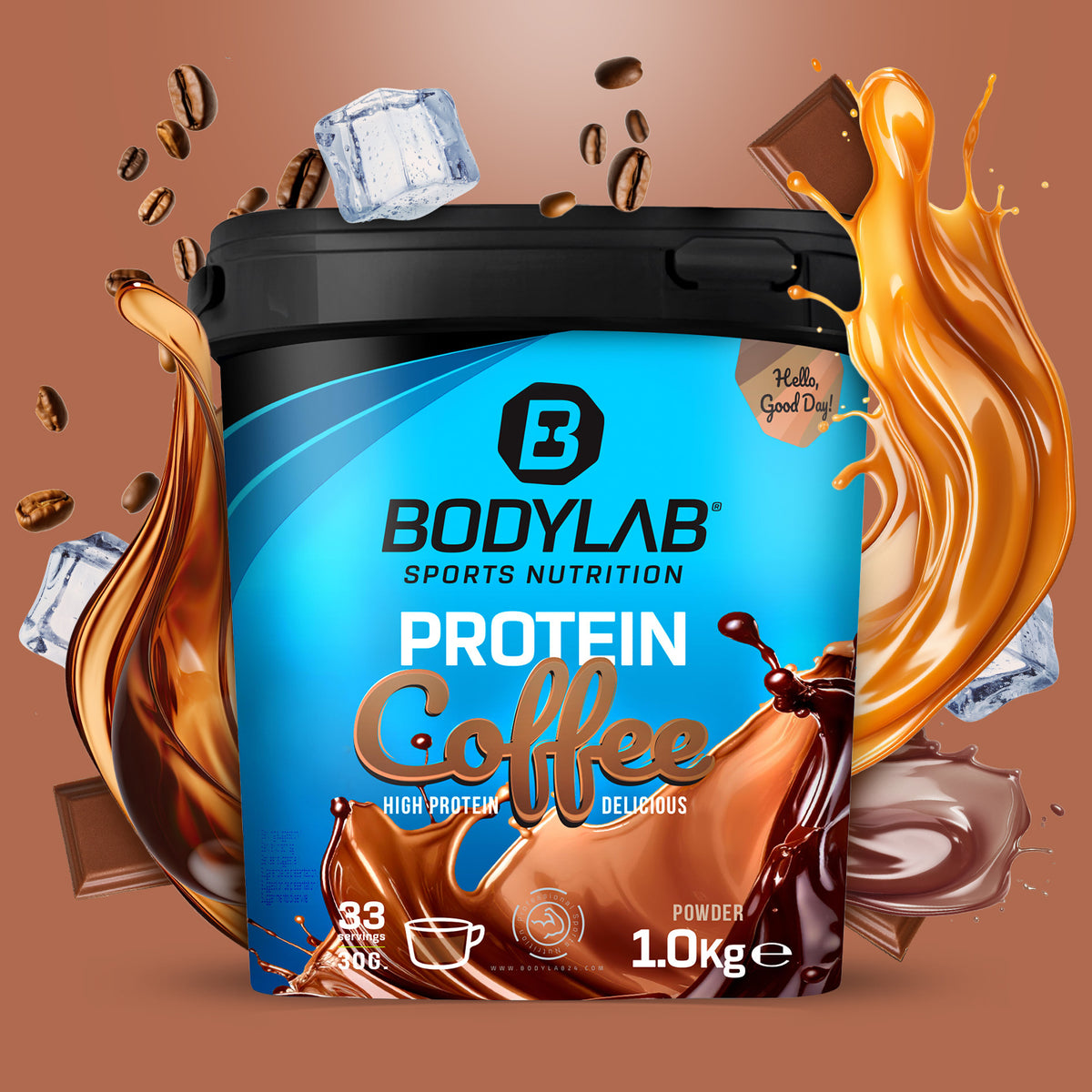 Protein Coffee (1000g) - Schoko-Karamell