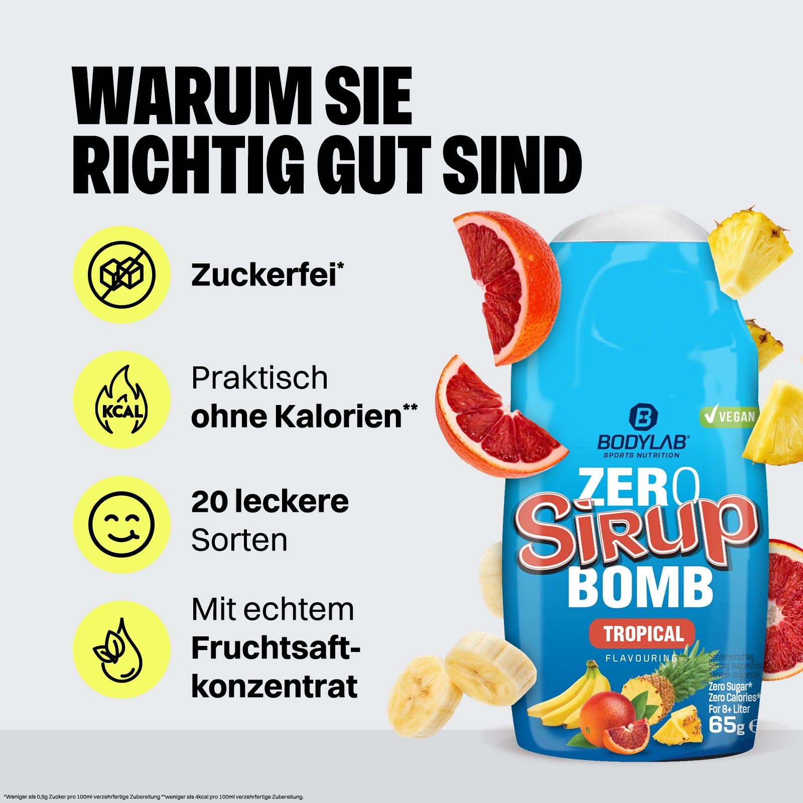 ZERO Sirup BOMB (65ml)