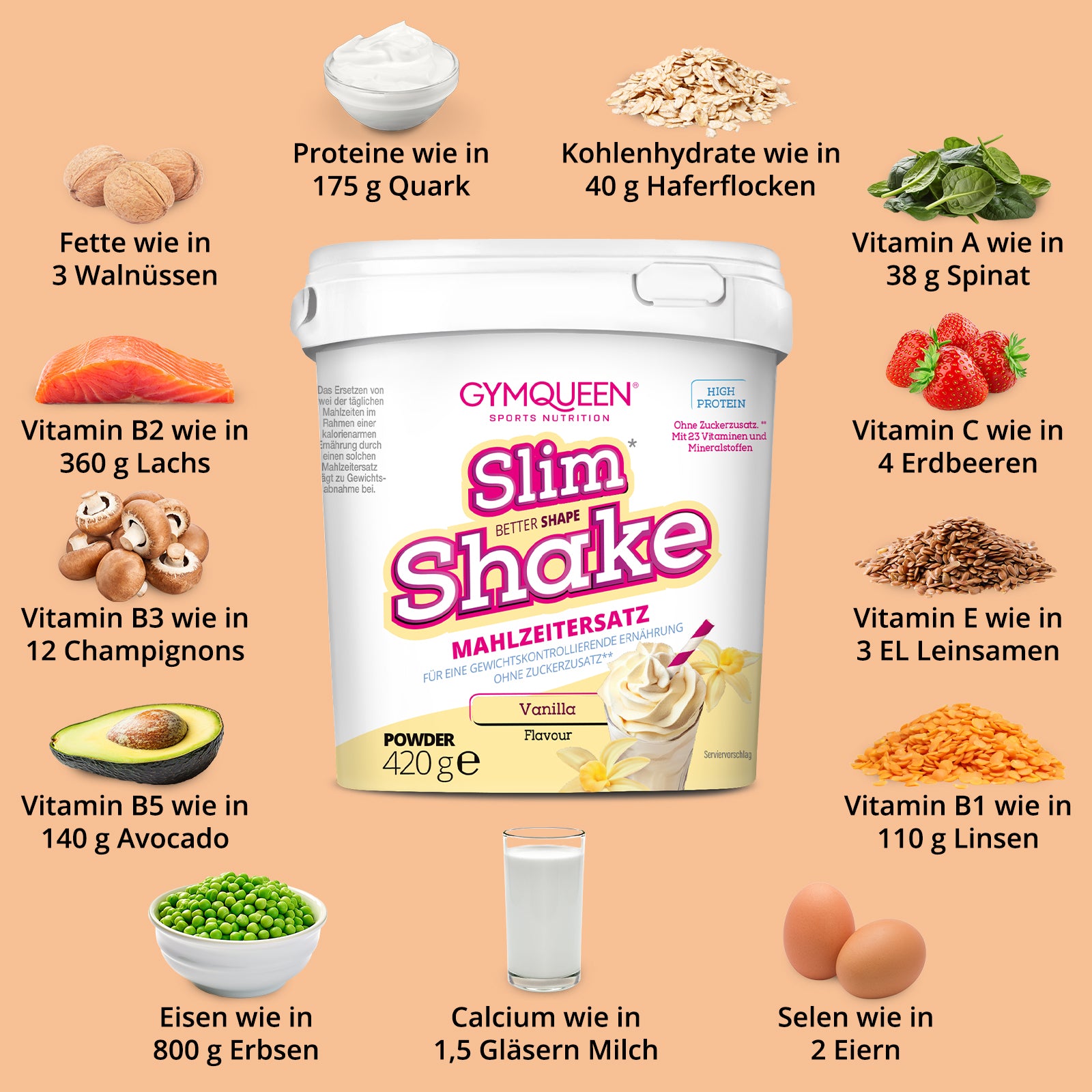 Slim Shake 4er Pack
