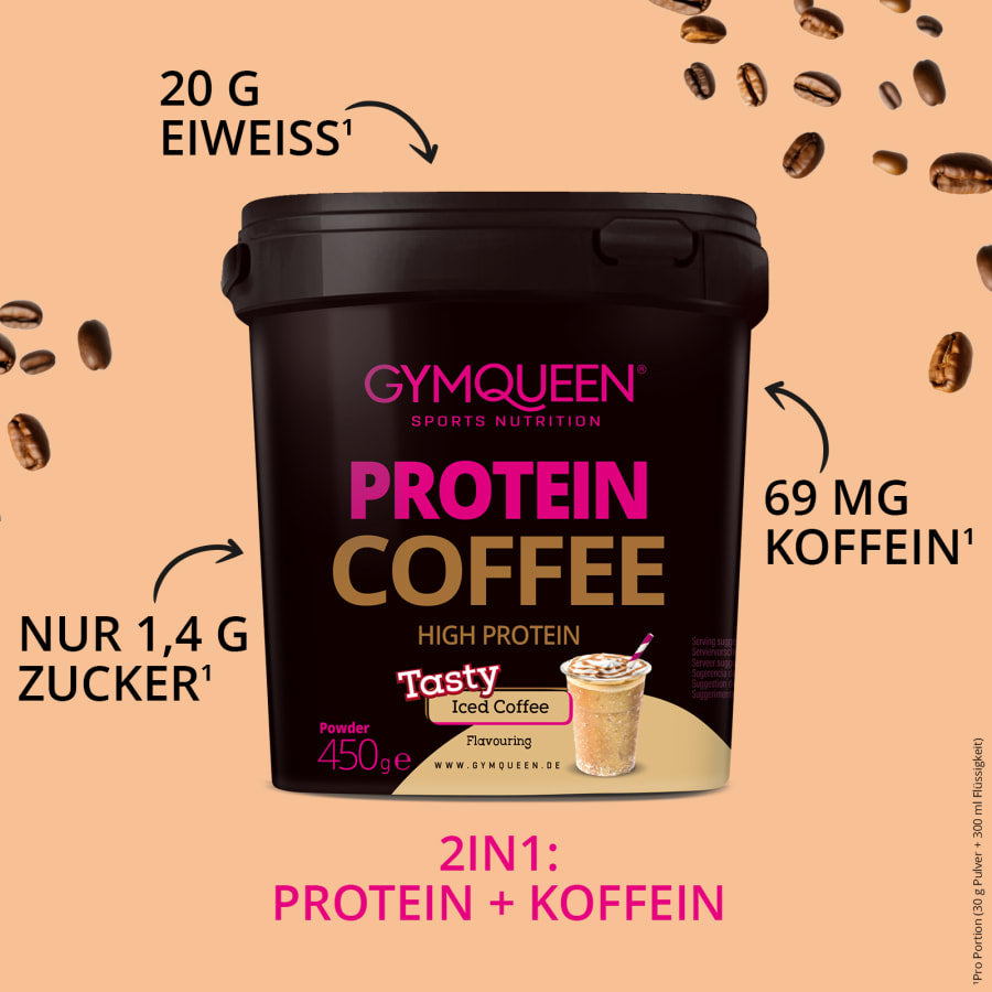 EXKLUSIVER DEAL: 5für2 Protein Coffee mit GRATIS Protein Coffee   Zero Sugar Sirup 5er Set