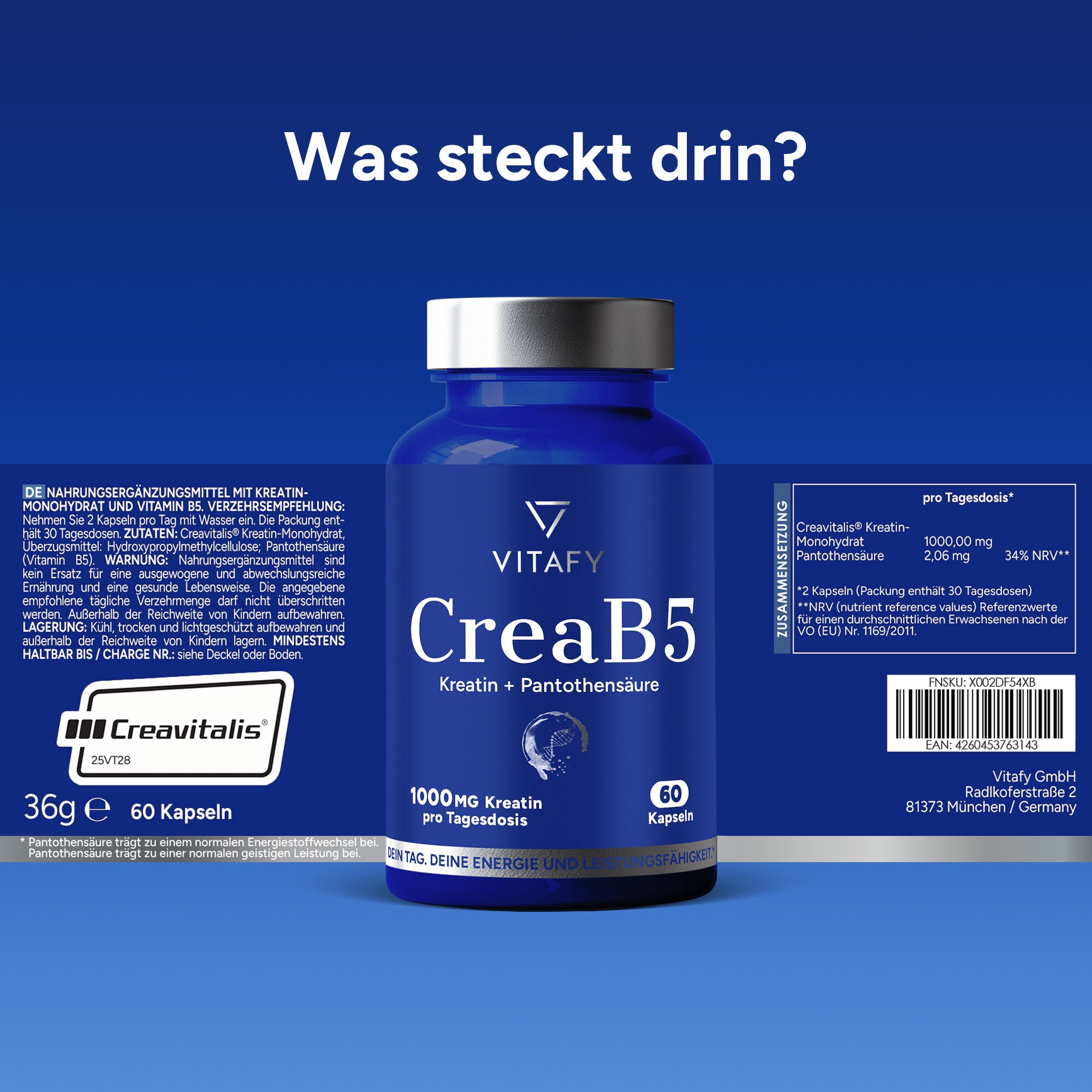 CreaB5 (60 Kapseln)