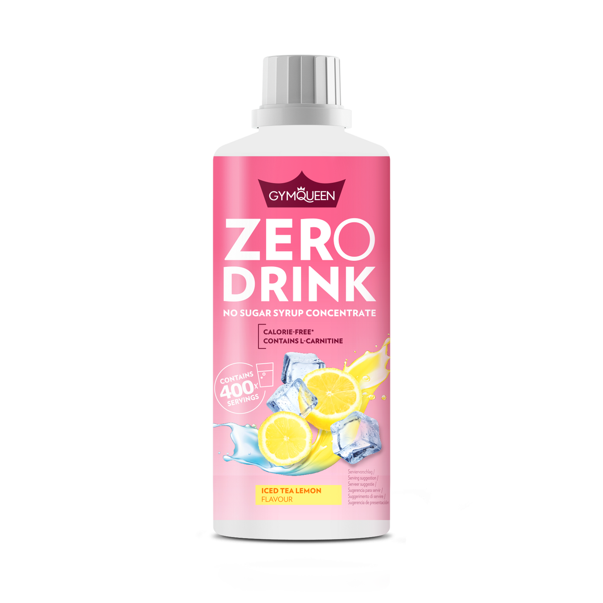 Zero Drink (1000ml) - Zitronen-Eistee
