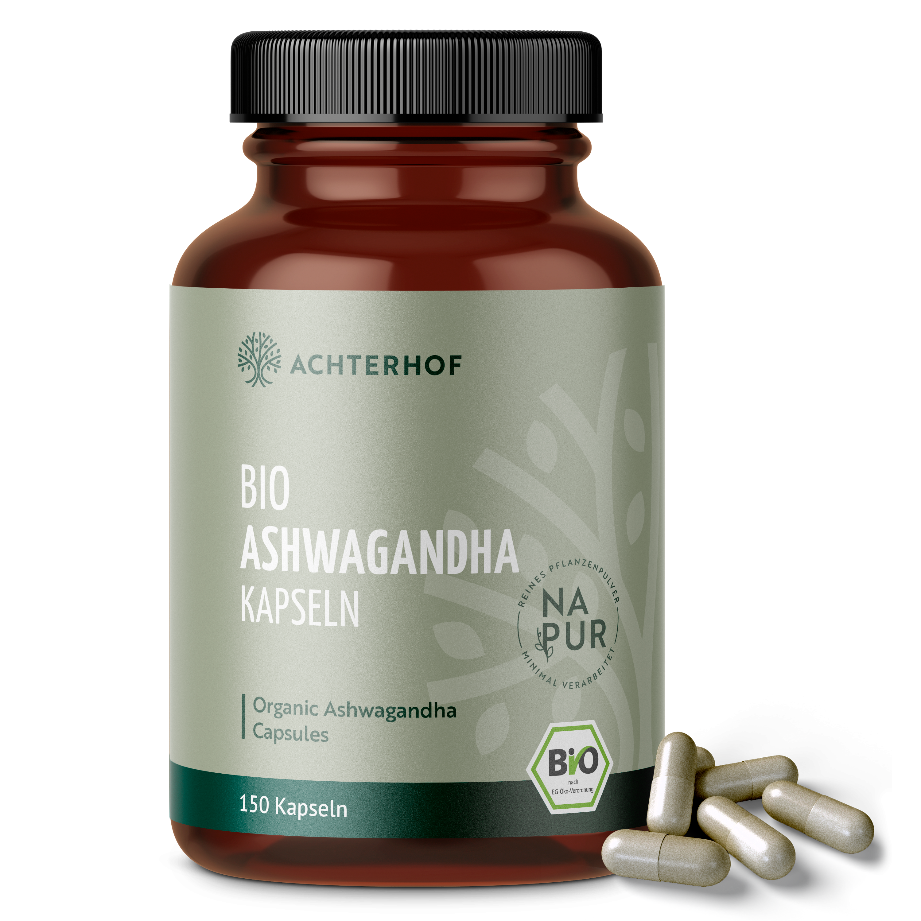 Ashwagandha Kapseln Bio (150 Kapseln)