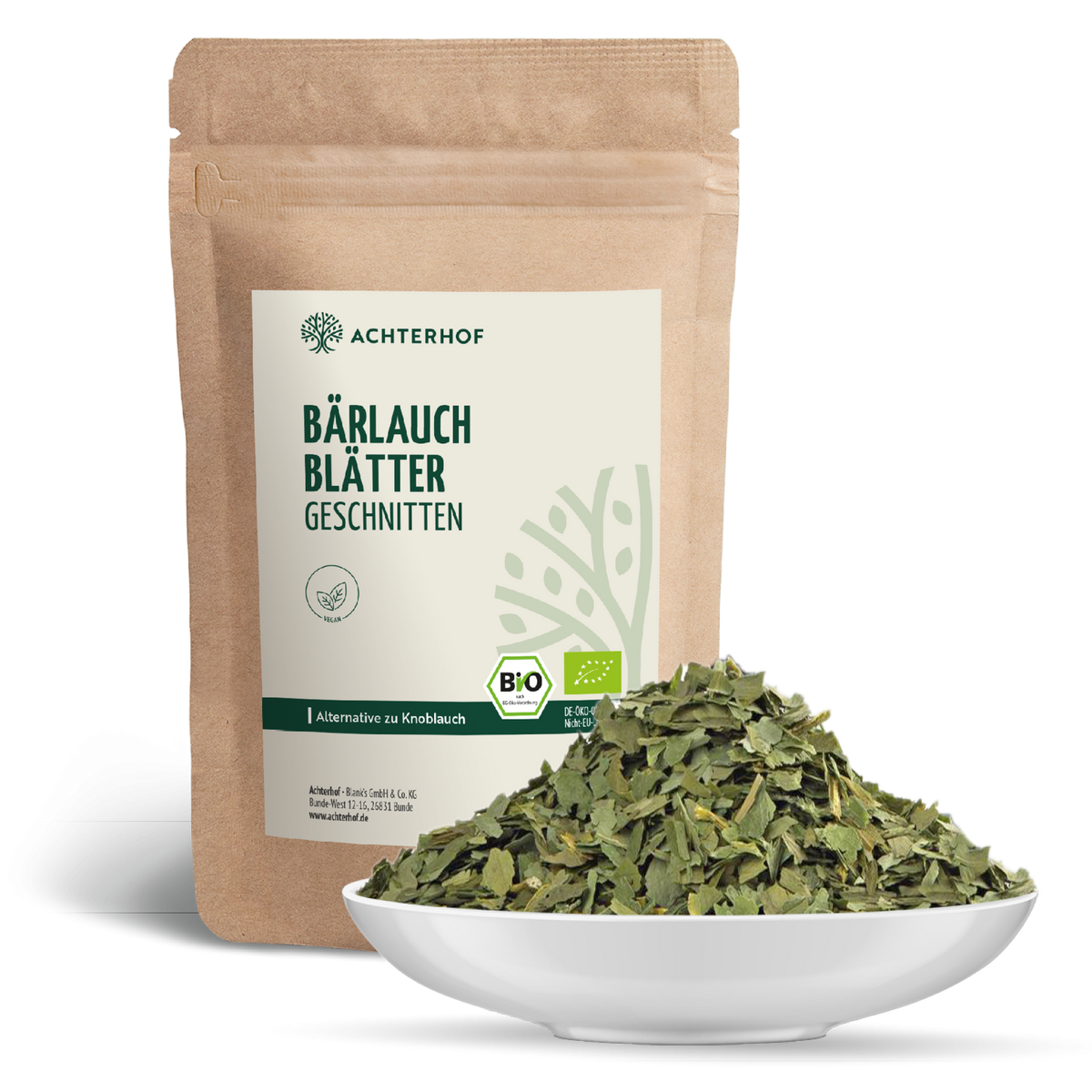 Bärlauchblätter geschnitten Bio (100g)