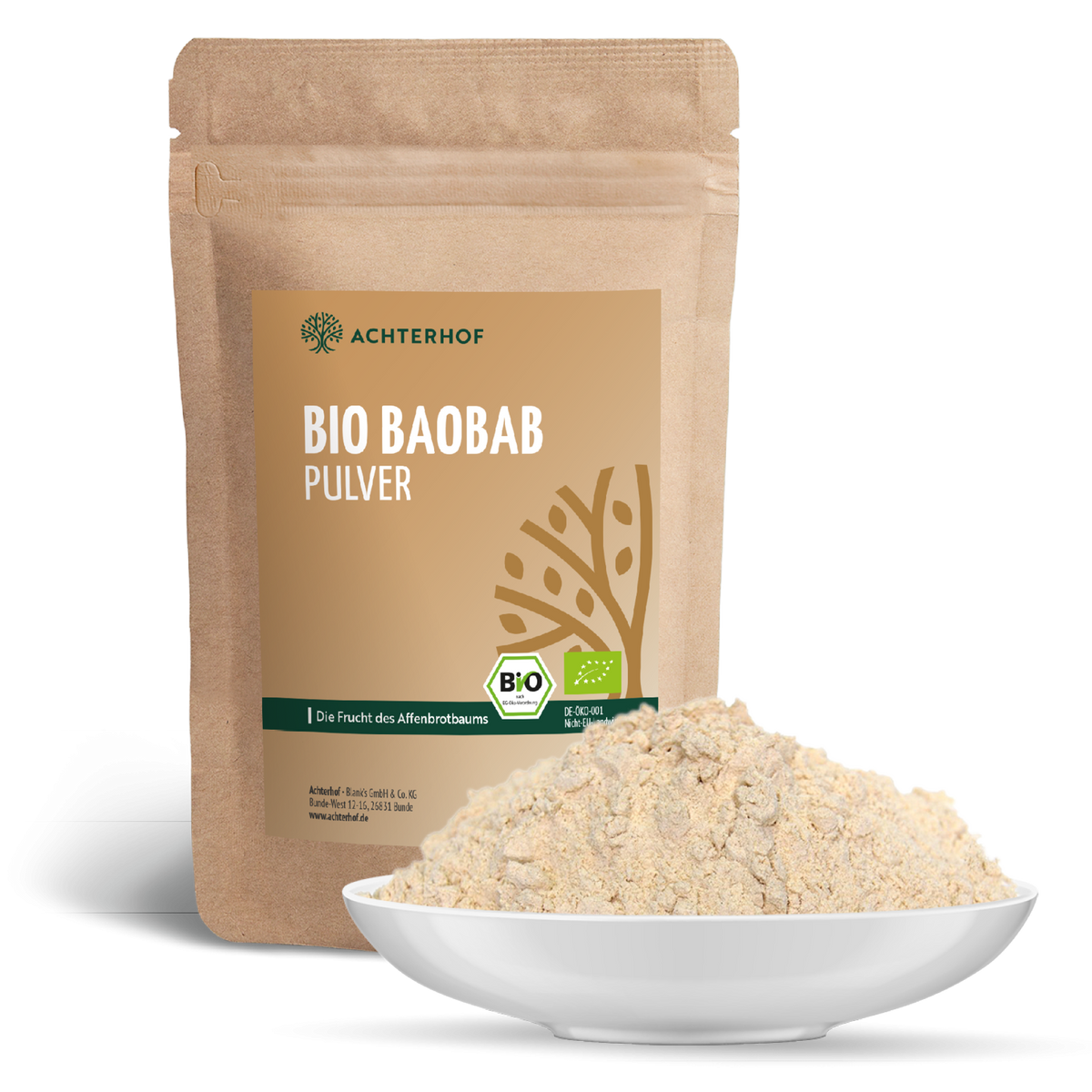 Baobab Pulver Bio (1000g)