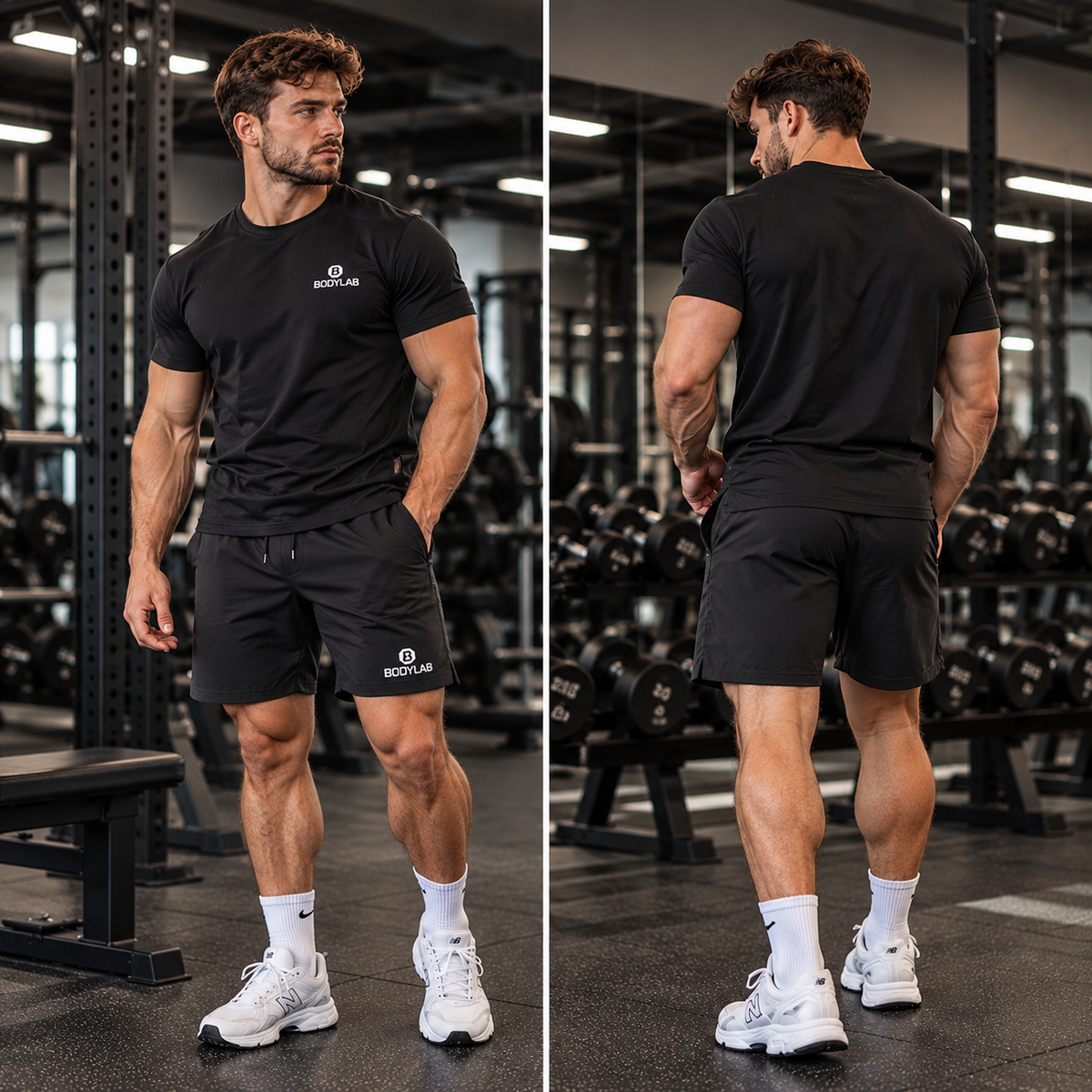 BODYLAB High Performance Basic Shirt schwarz