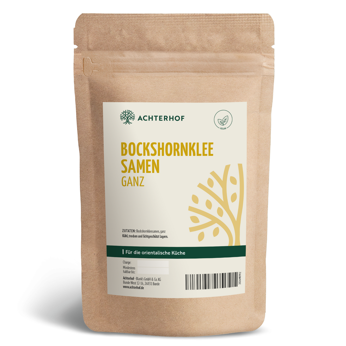 Bockshornkleesamen ganz (500g)