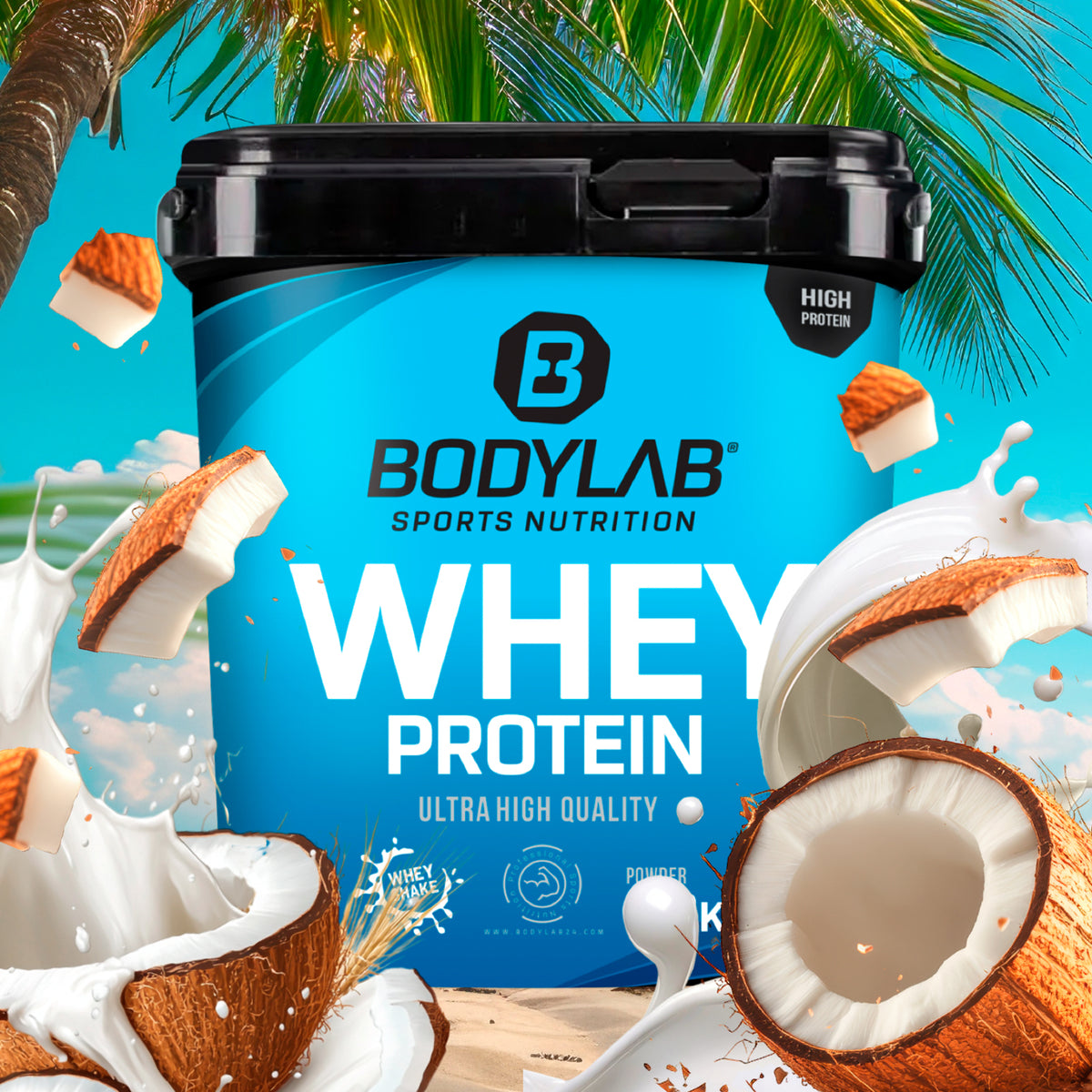 Whey Protein (2000g) Chunky Coconut Cream