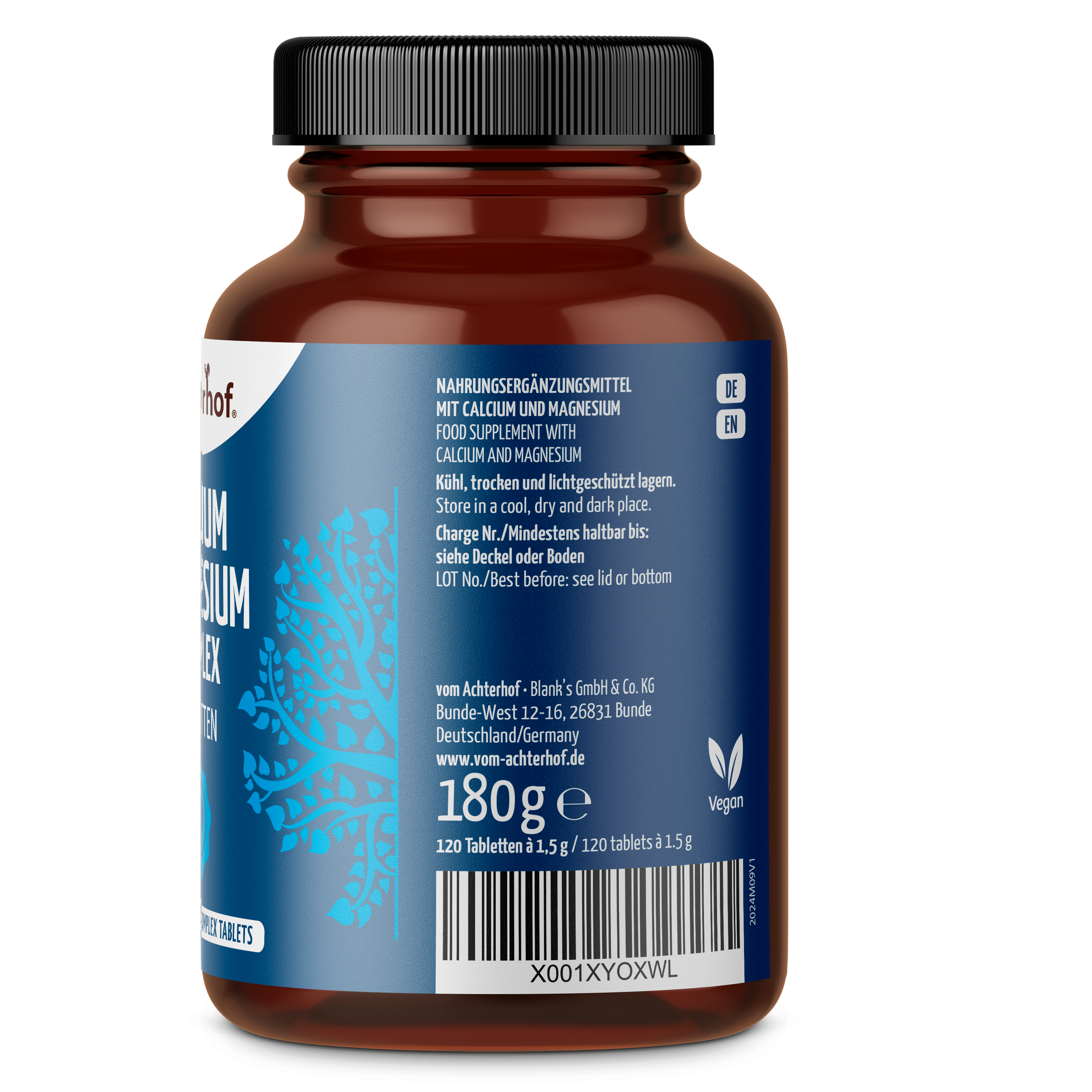 Calcium Magnesium Komplex (120 Tabletten)