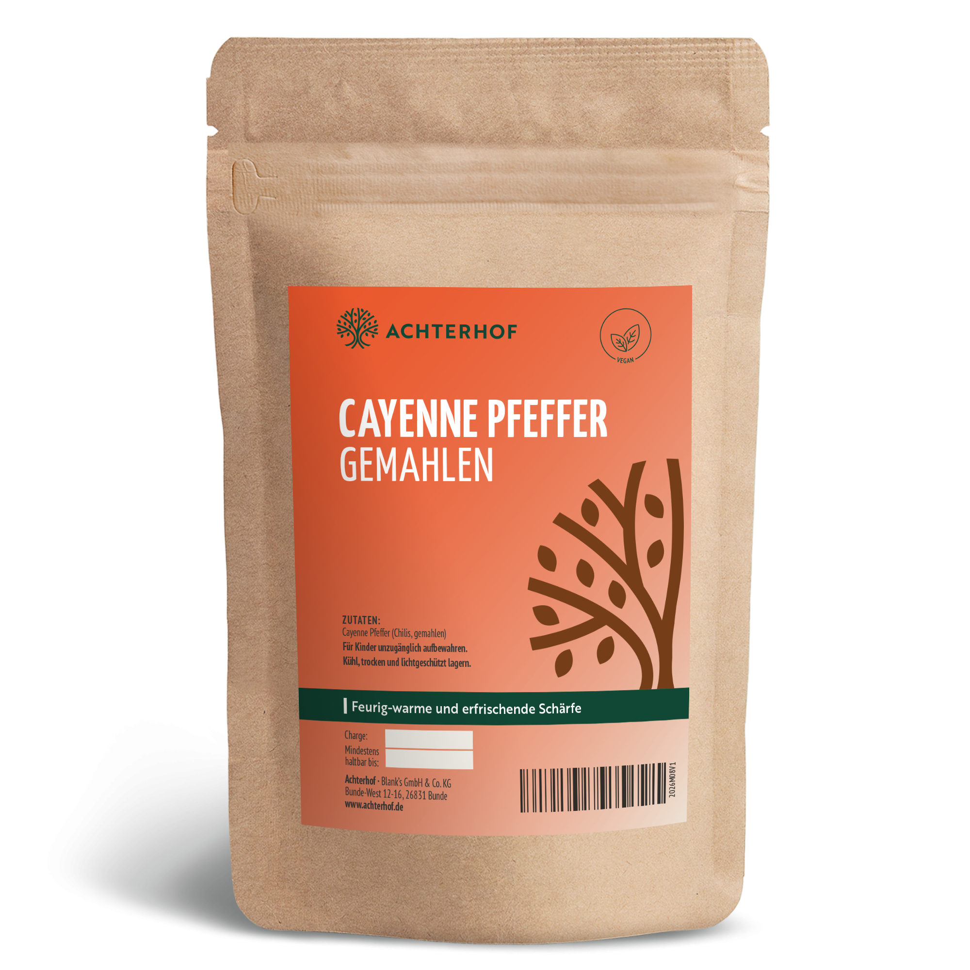 Cayenne Pfeffer gemahlen (250g)