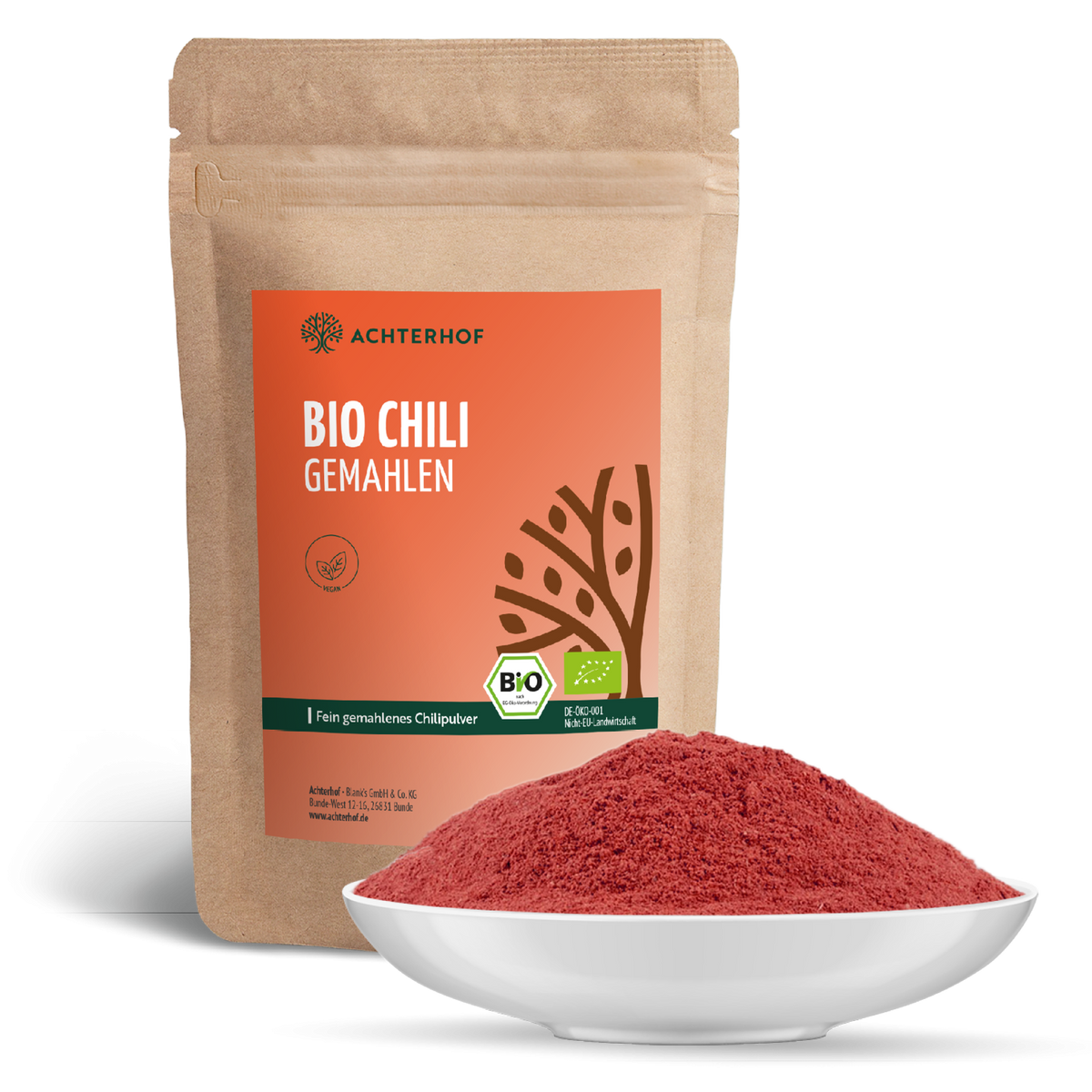 Chili gemahlen Bio (100g)