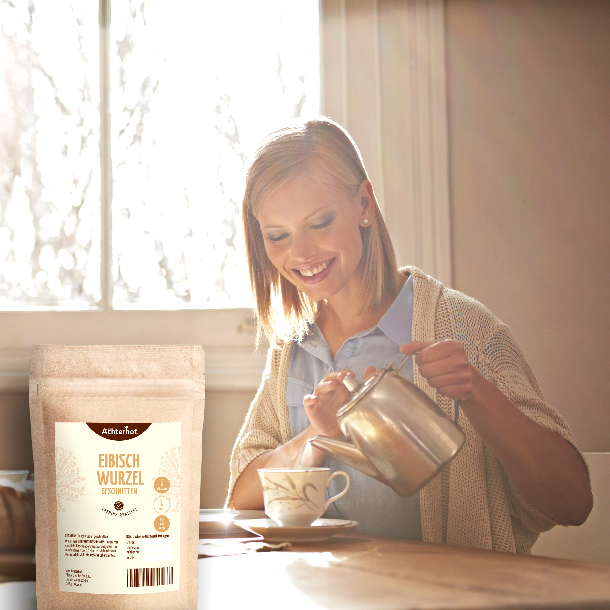 Eibischwurzel geschnitten (500g)