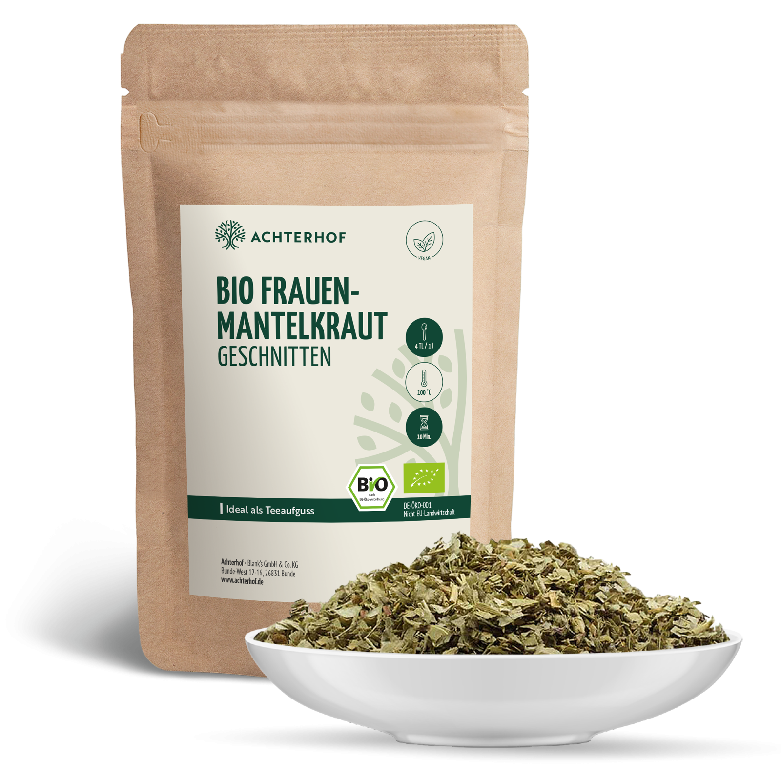 Bio Frauenmantelkraut geschnitten (250g)