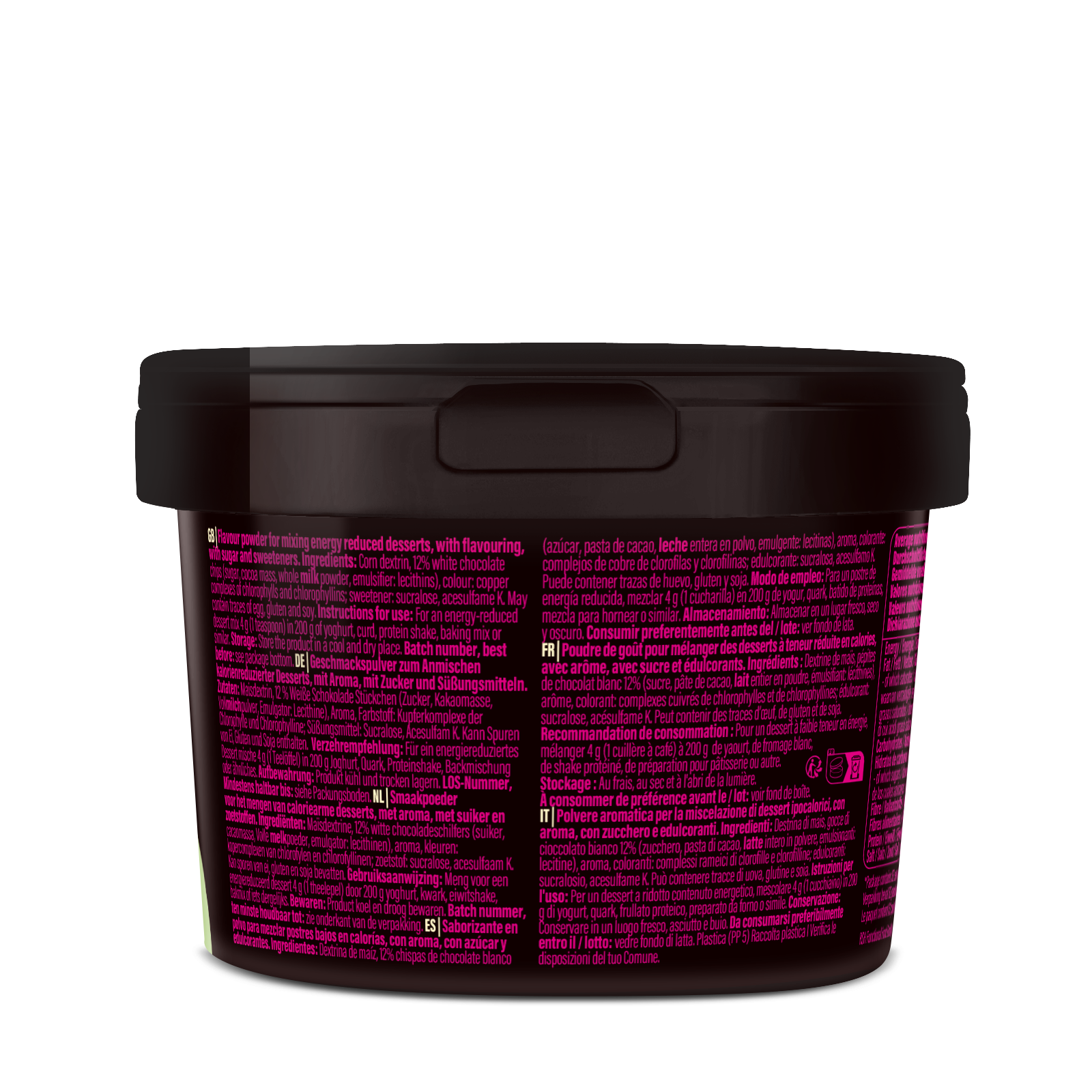 #Geschmack_Chunky Pistazie und weiße Schokolade