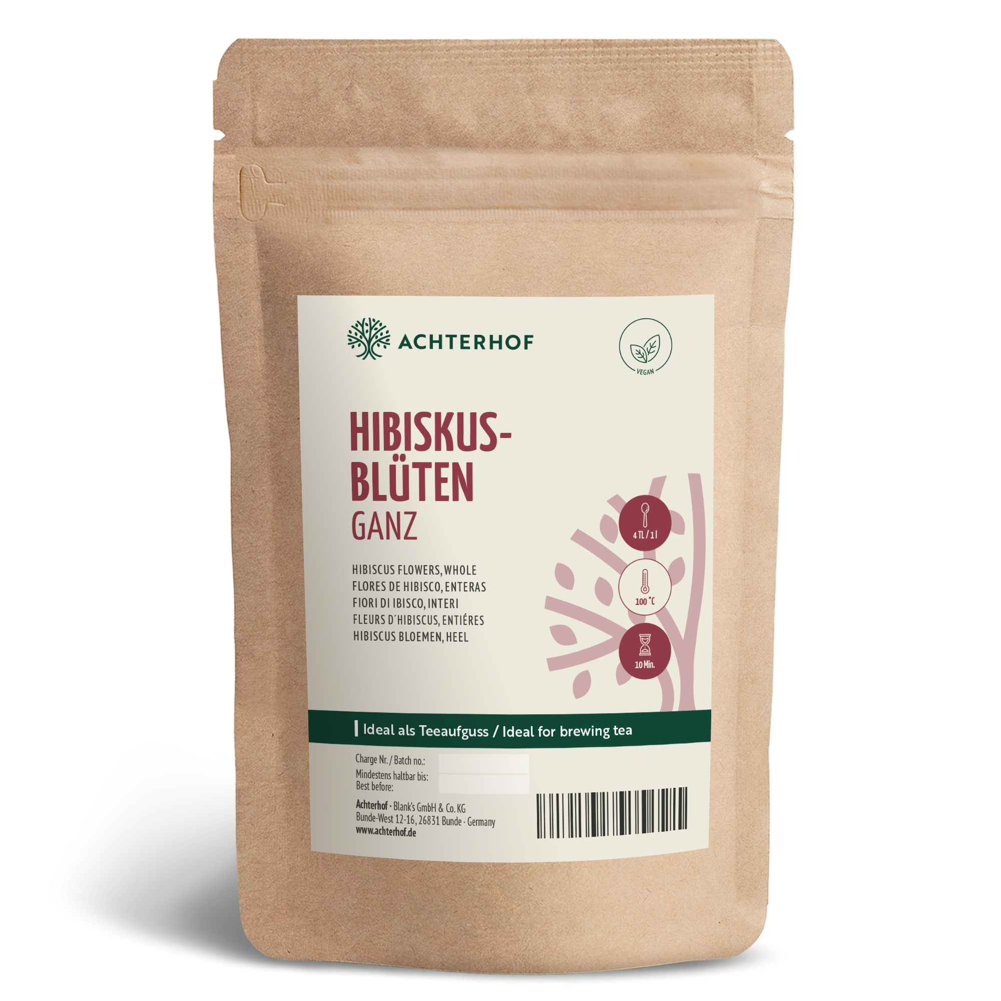 Hibiskusblüten ganz (500g)