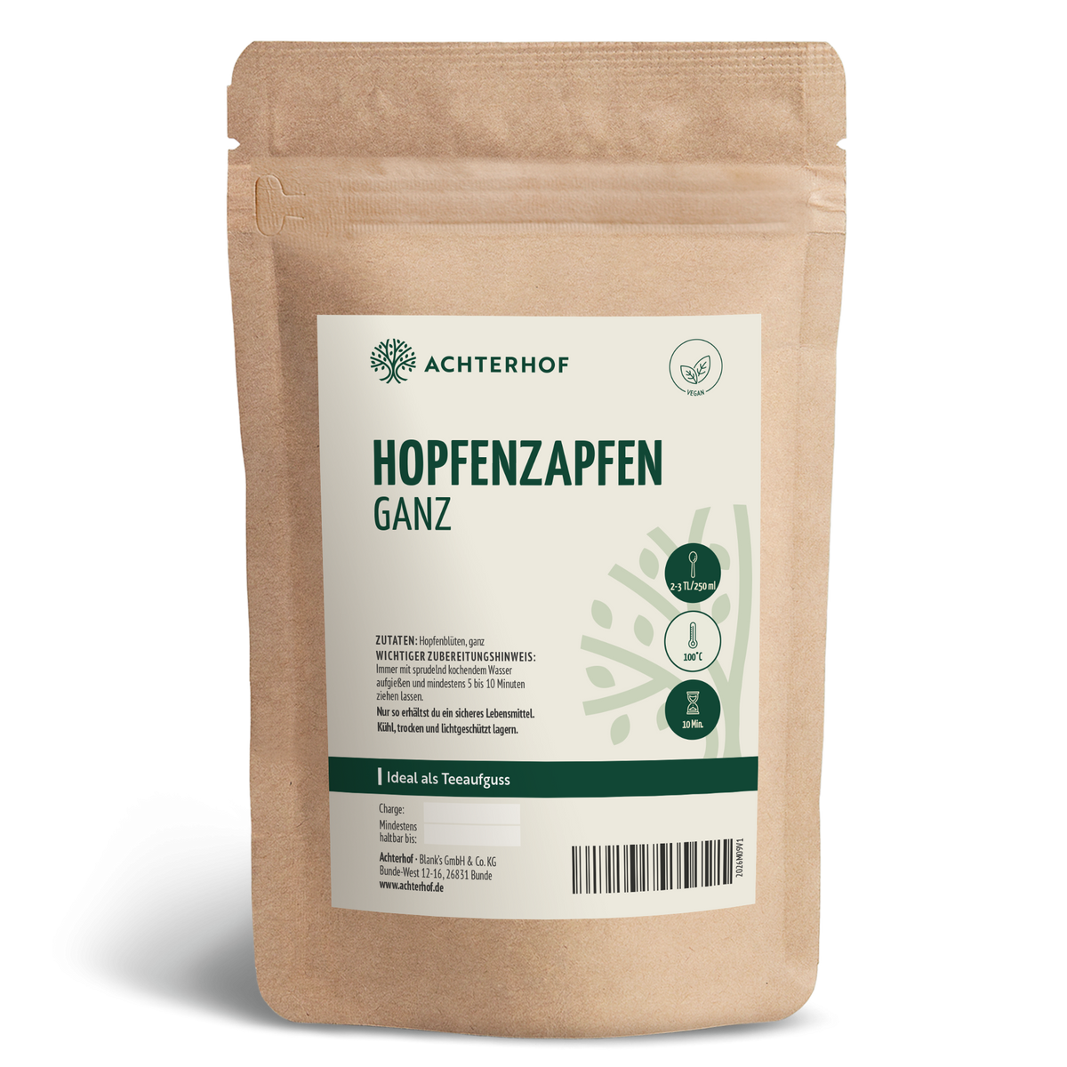 Hopfenzapfen ganz (250g)