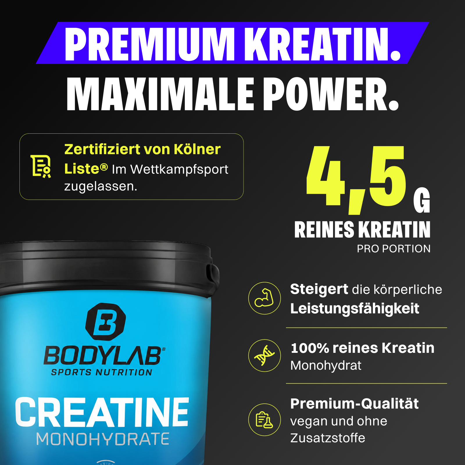 Creatine Powder (500g)