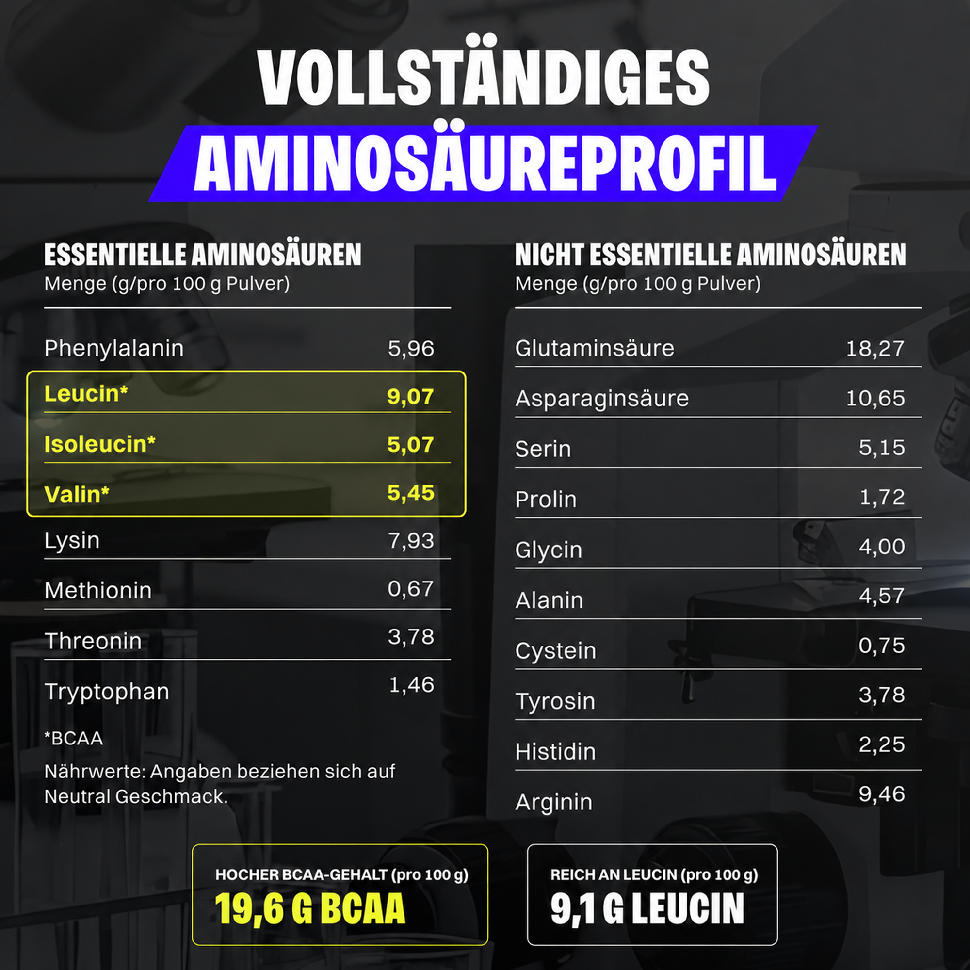 3 x Vegan Protein (1000g)