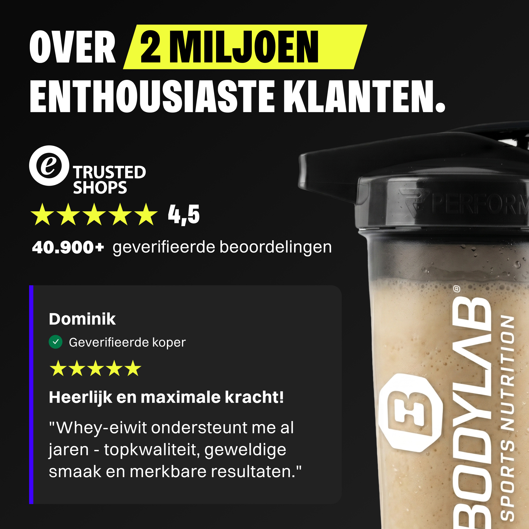 Whey Protein Probierboxen (8 Proben je 30g)