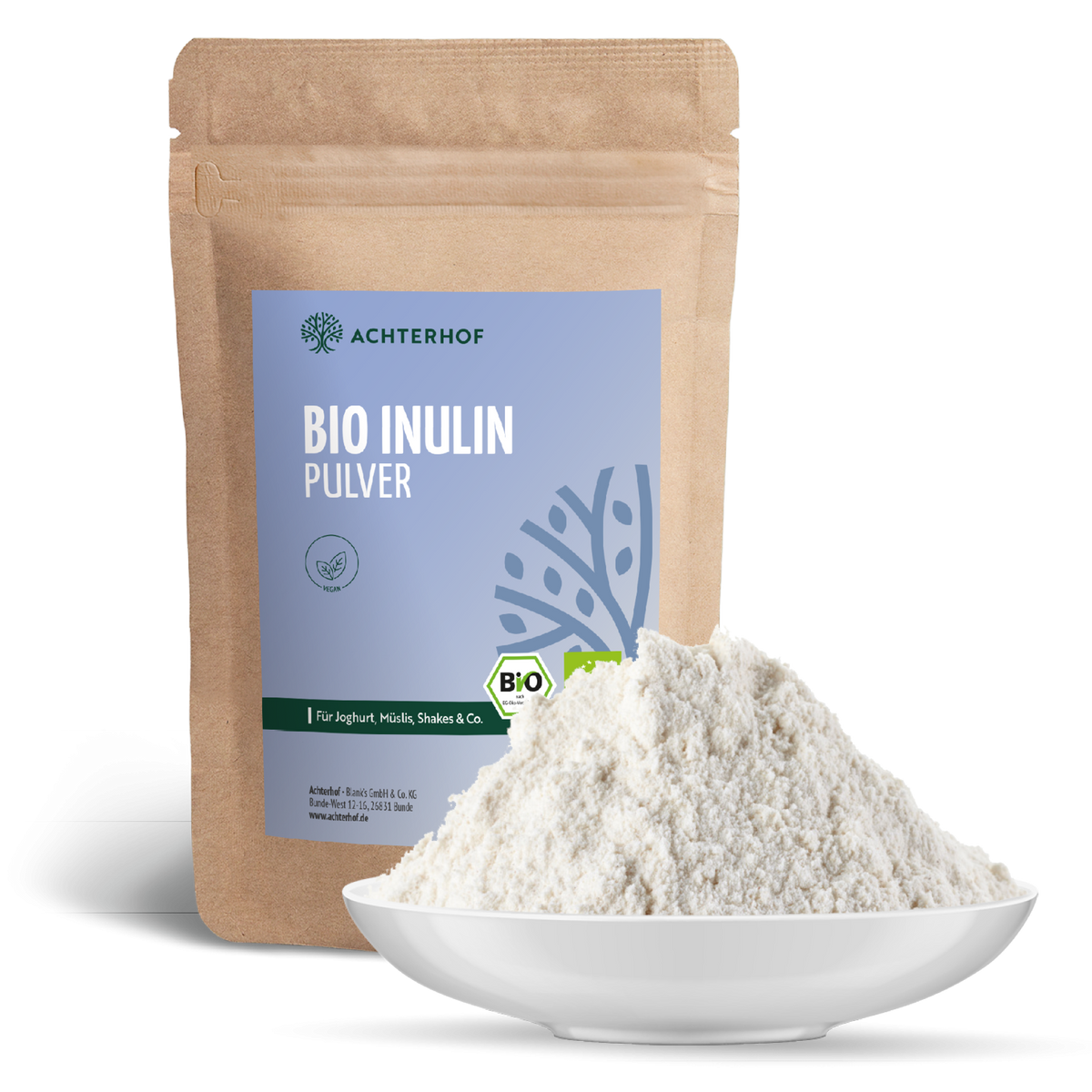 Agaven Inulin Pulver Bio (500g)