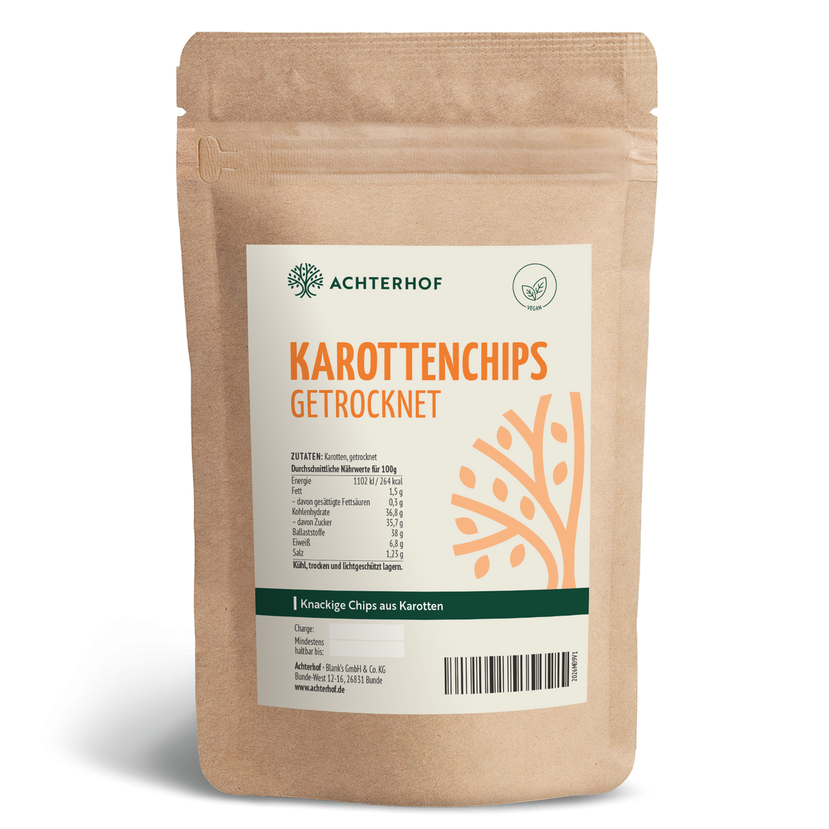 Karottenchips (1000g)