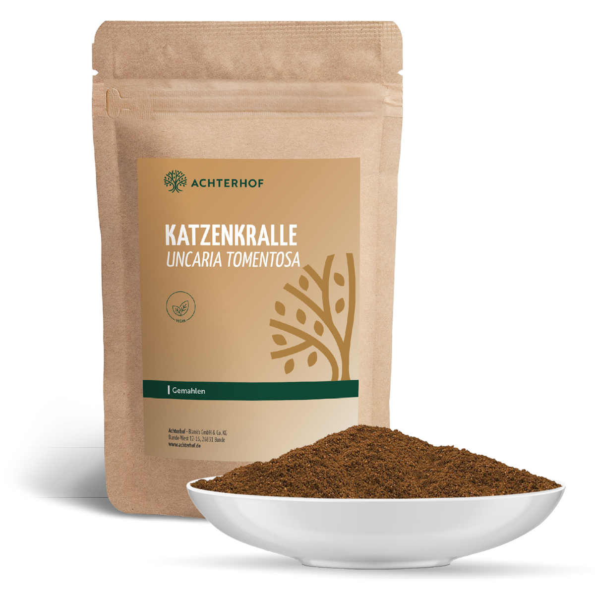Katzenkralle (Uncaria Tomentosa) gemahlen (1000g)