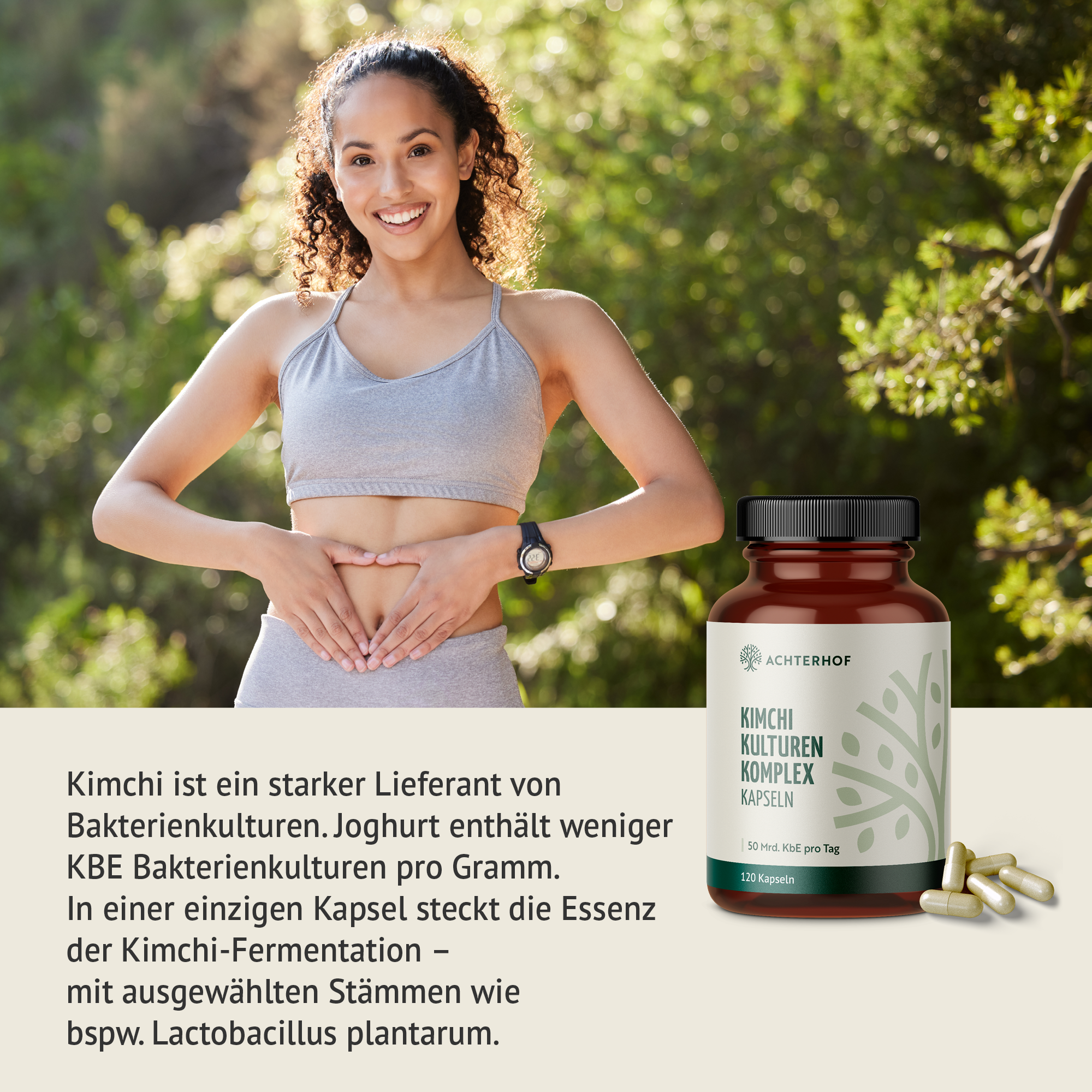 Kimchi Kulturen Komplex (120 Kapseln)