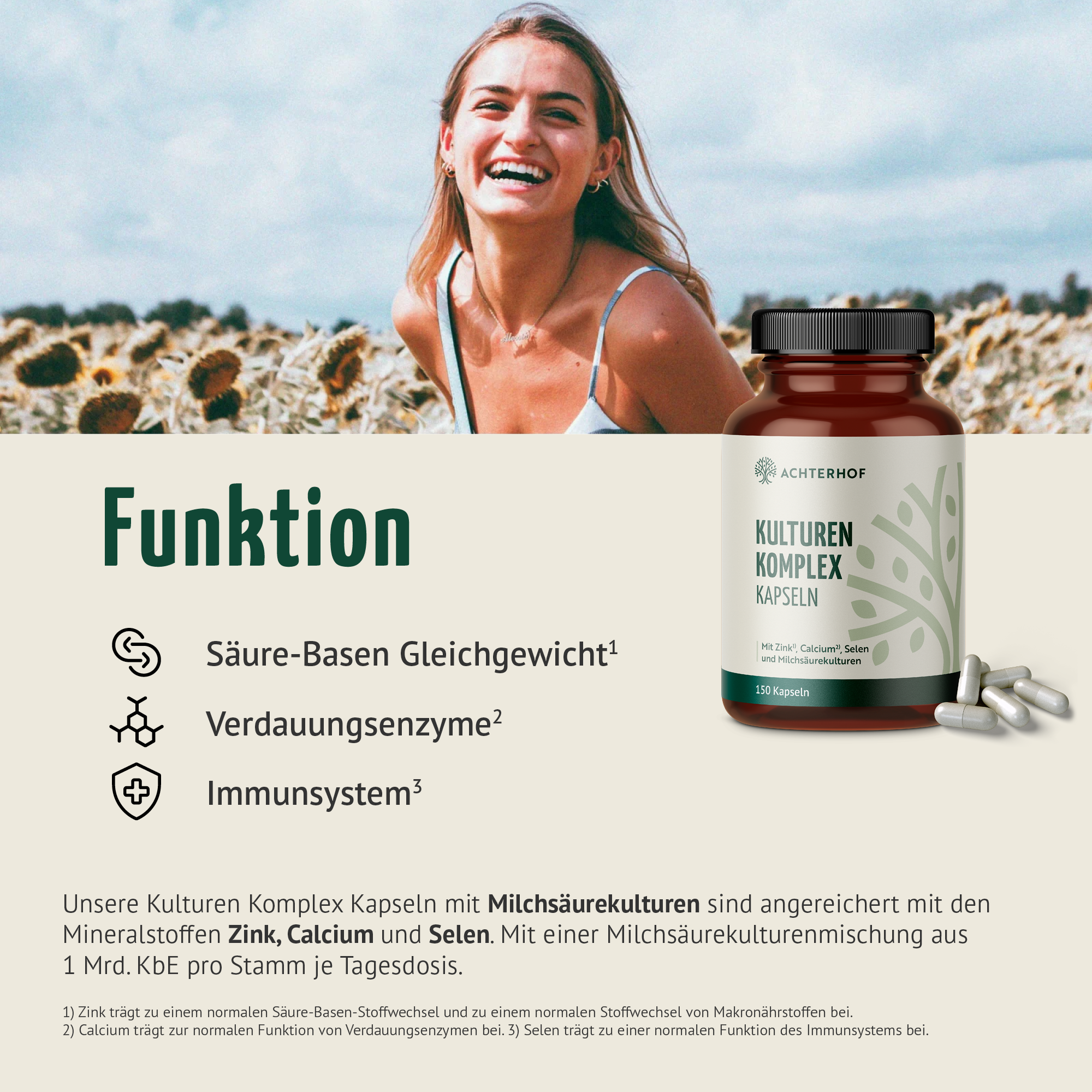 Kulturen Komplex Kapseln (150 Kapseln)
