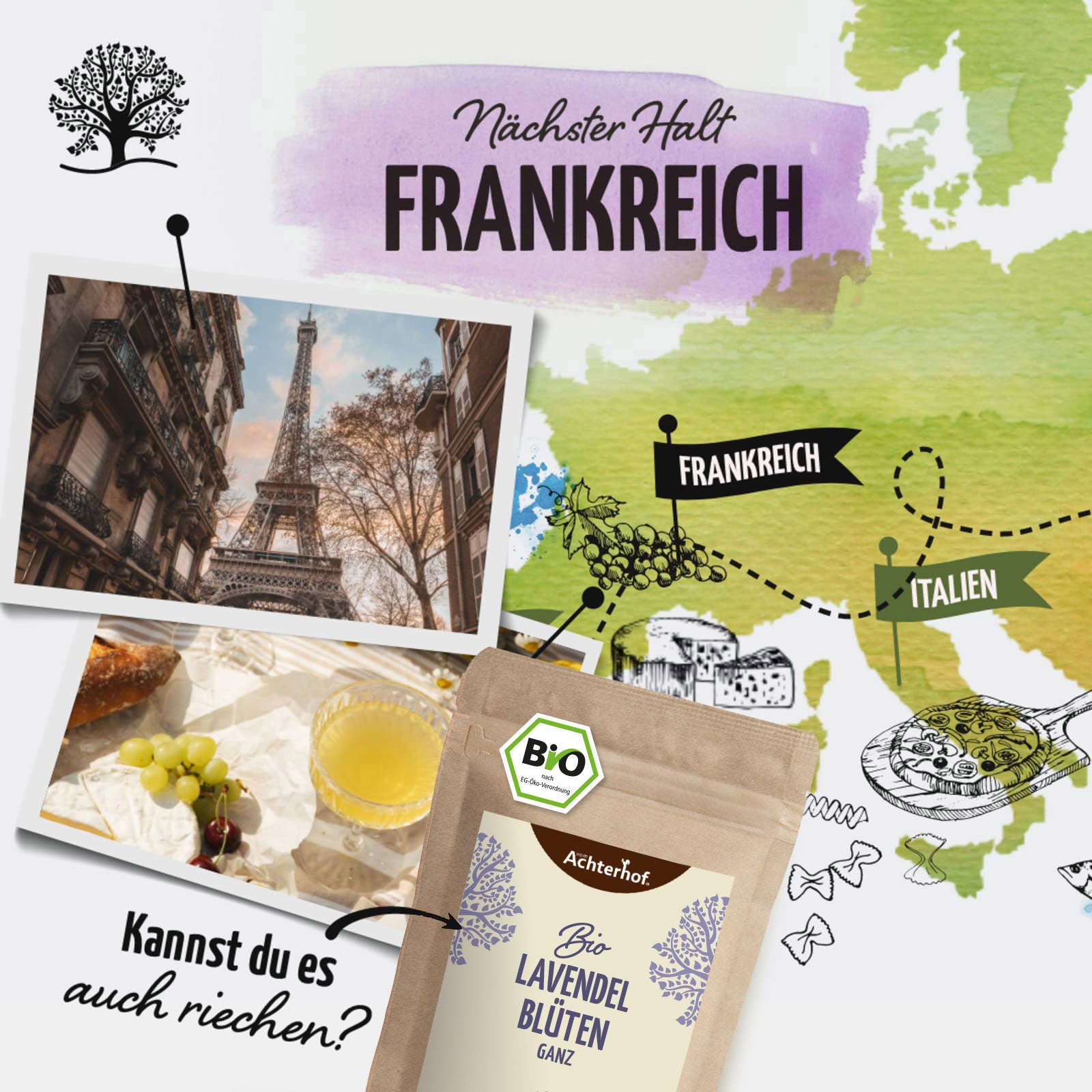 Lavendelblüten ganz Bio (250g)