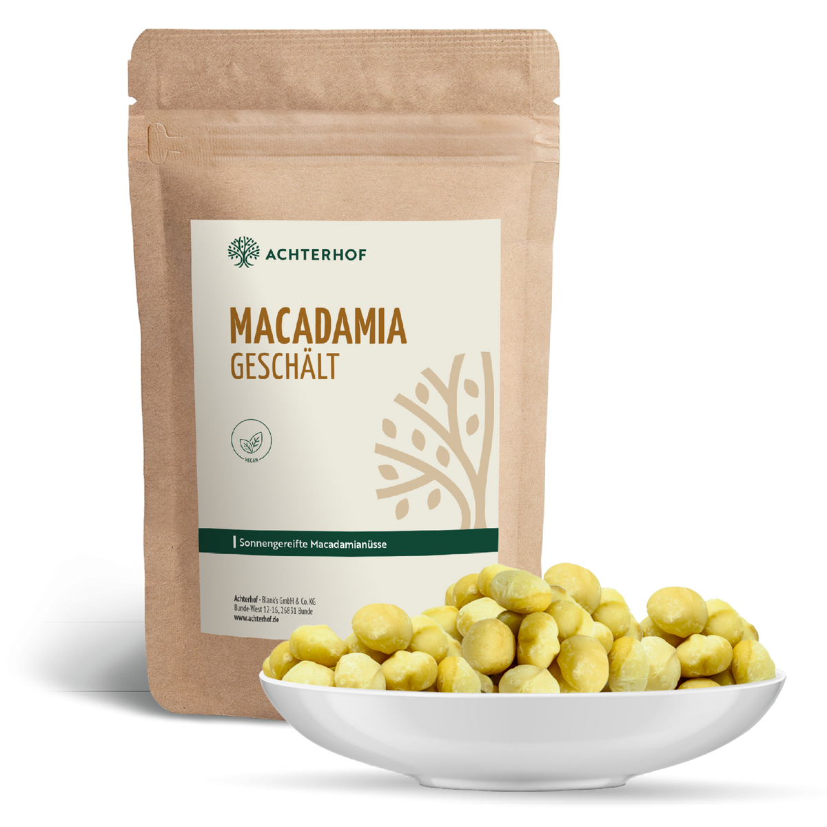 Macadamianüsse geschält (250g)