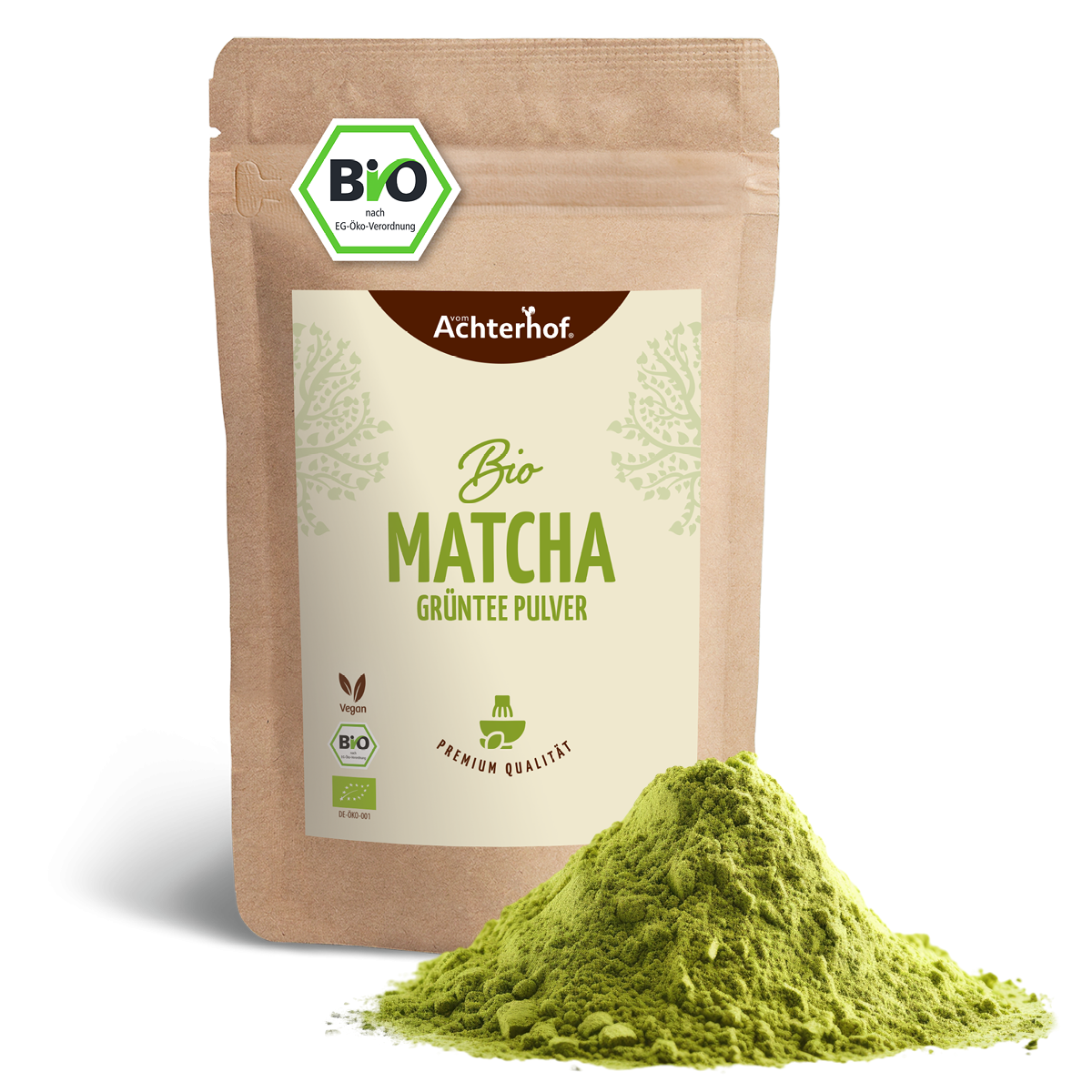 Bio Matcha Grüntee Pulver (250g)