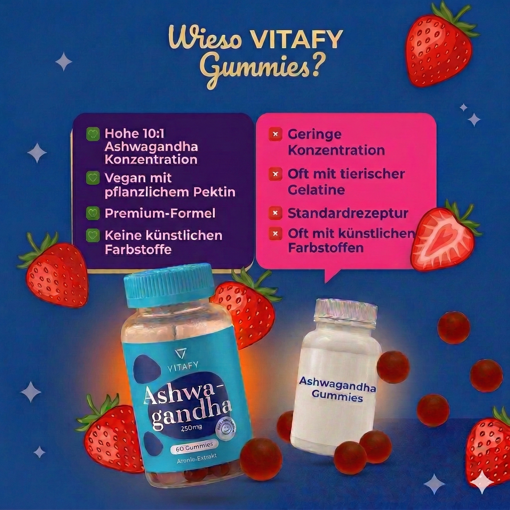 Ashwagandha (60 Gummies)