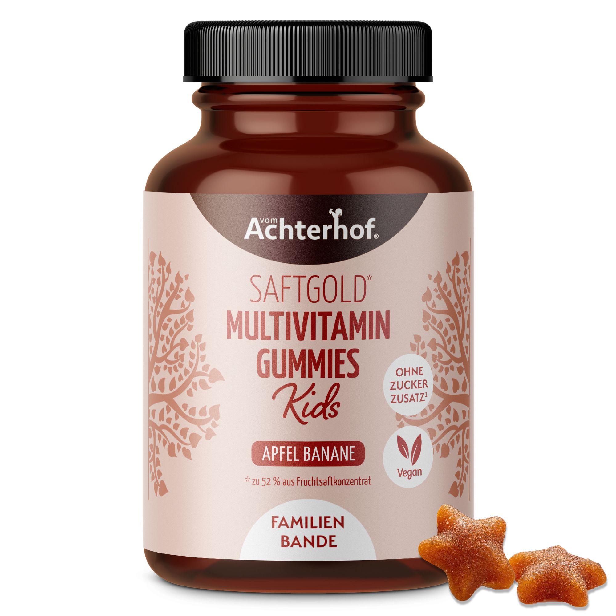 Saftgold Multivitamin Kids Gummies Apfel Banane (190 Stück)