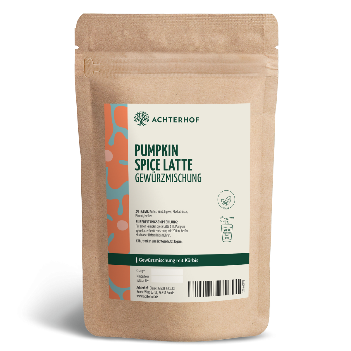 Pumpkin Spice Latte Gewürzmischung (100g)