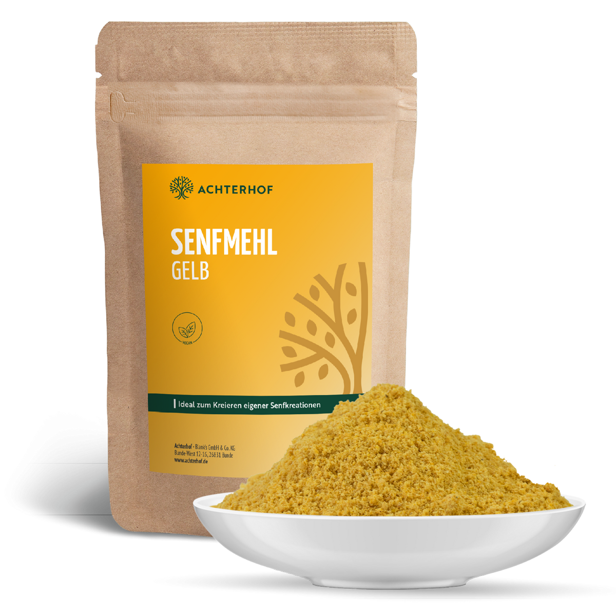 Senfmehl gelb (1000g)