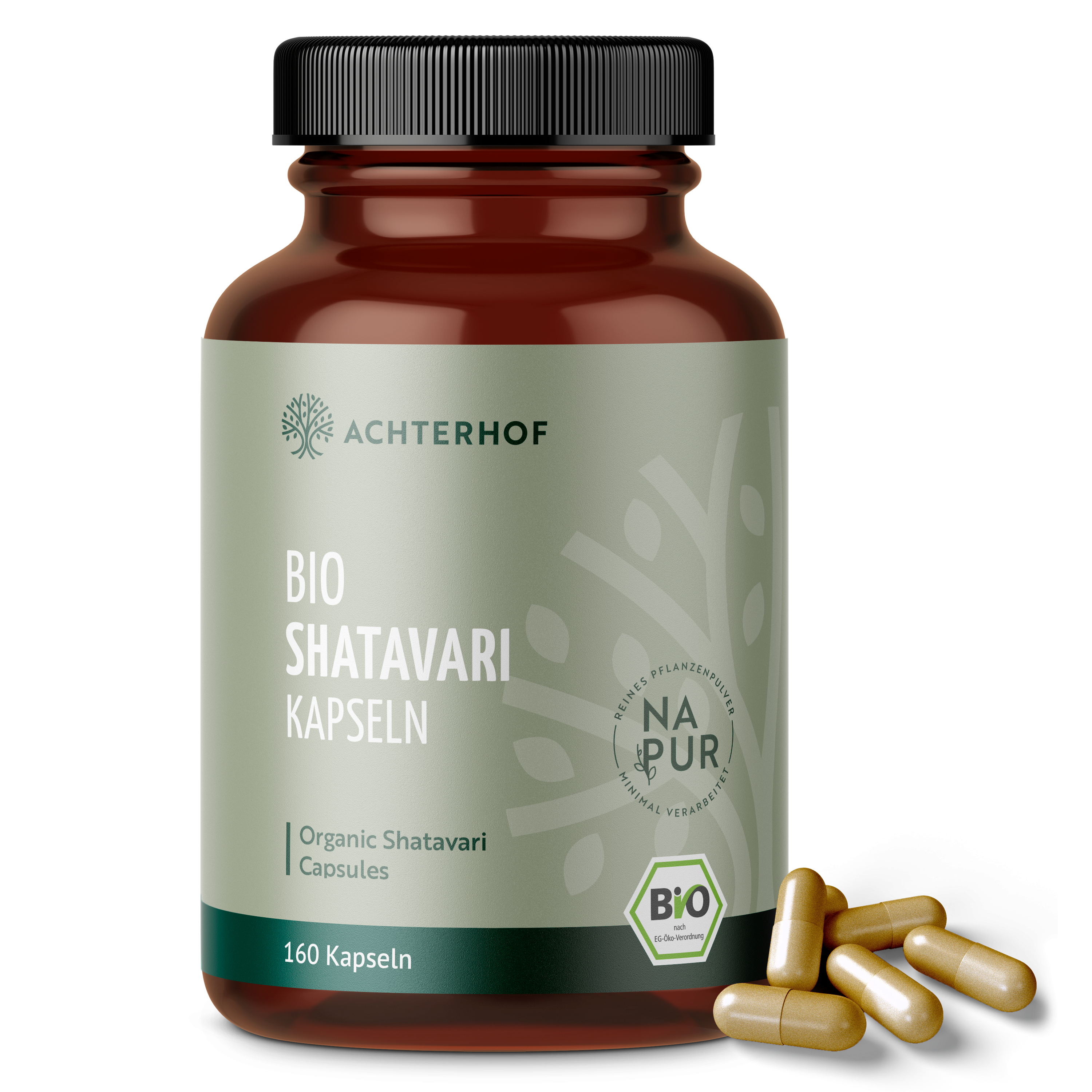Shatavari Kapseln Bio (160 Kapseln)
