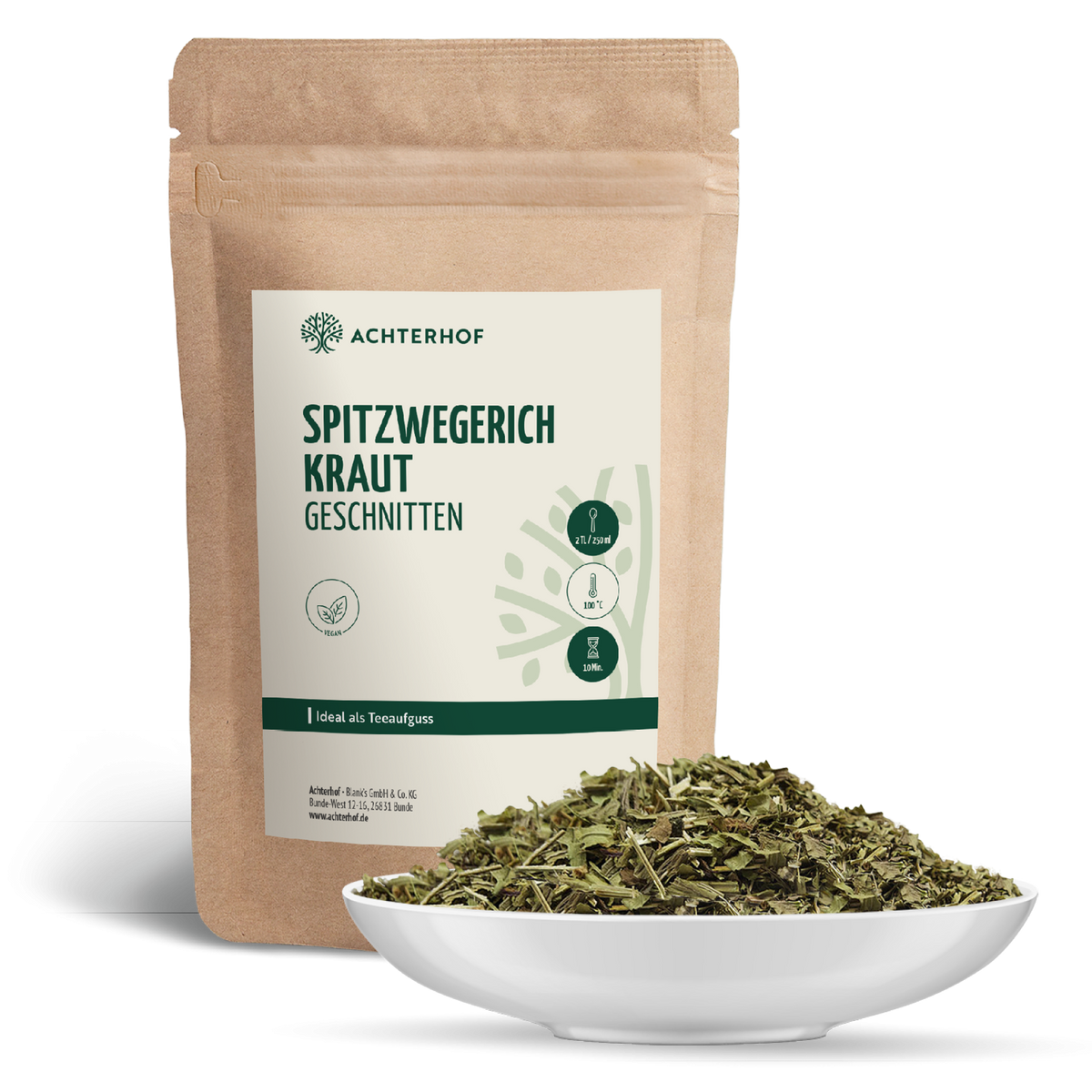 Spitzwegerichkraut geschnitten (1000g)