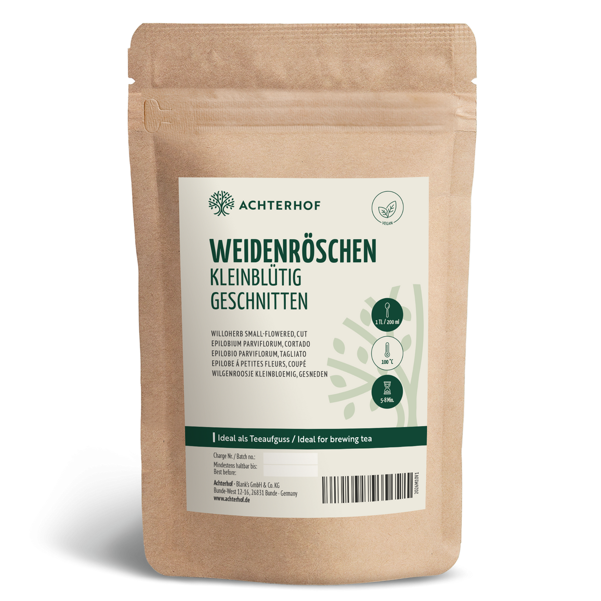 Weidenröschen kleinblütig geschnitten (500g)